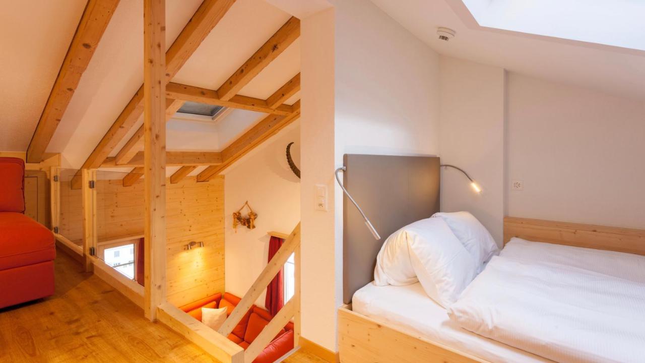 Familiensuite mit Blick auf das Dorf