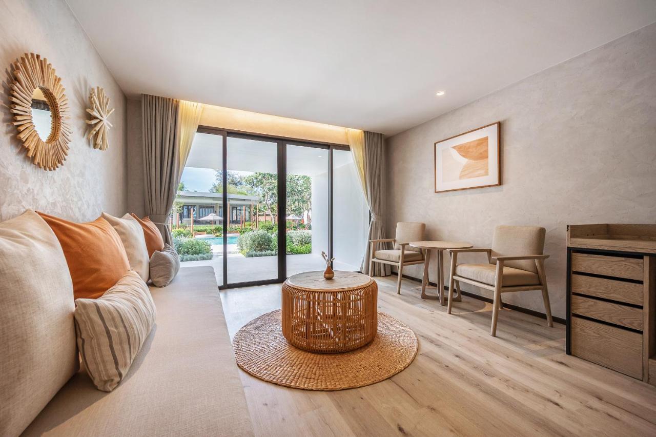Mini Suite mit 2 Einzelbetten und Zugang zum Pool