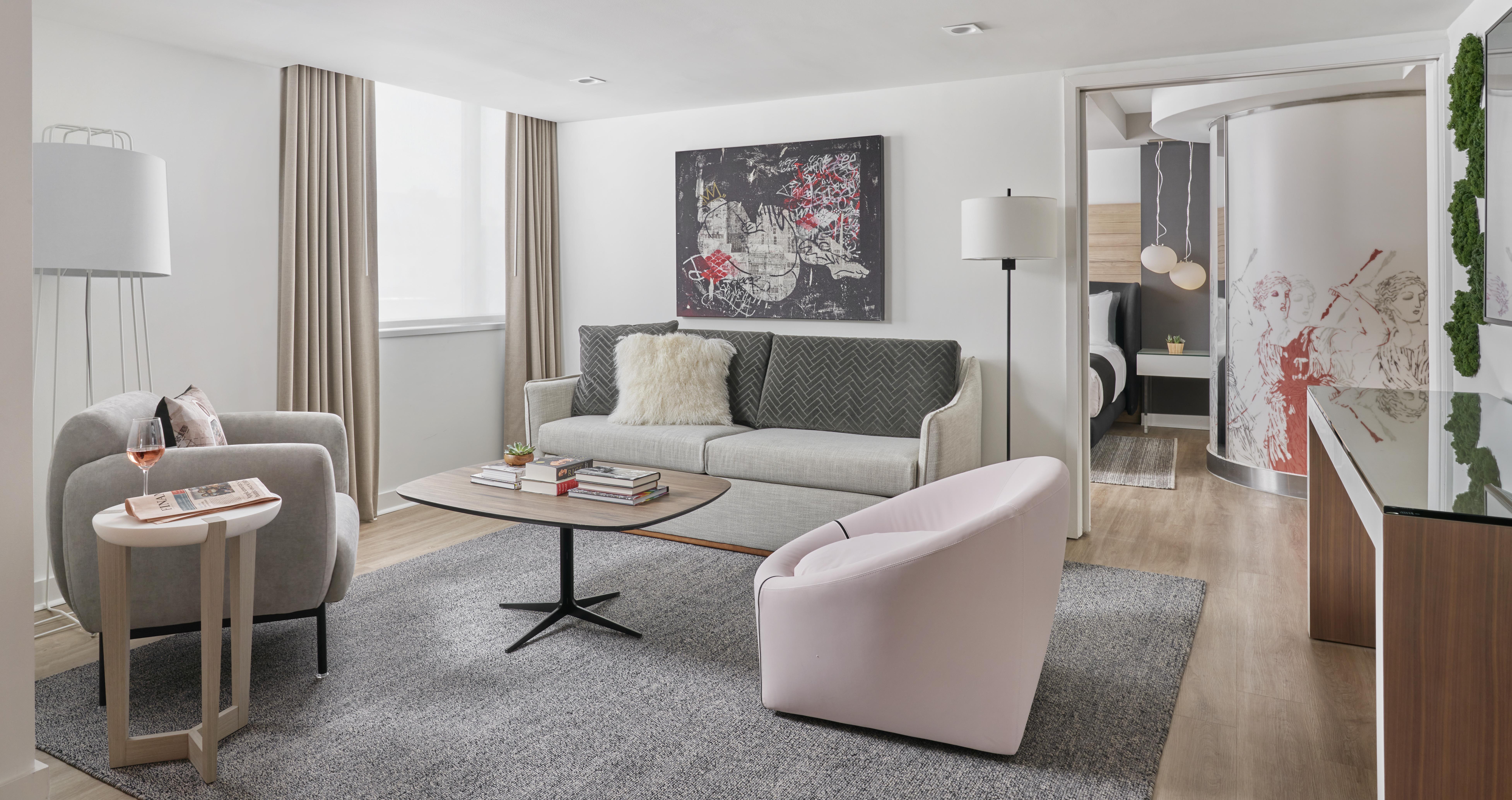 Zena Suite mit Kingsize-Bett