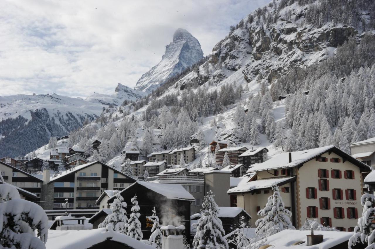 Luxussuite mit Blick auf das Matterhorn
