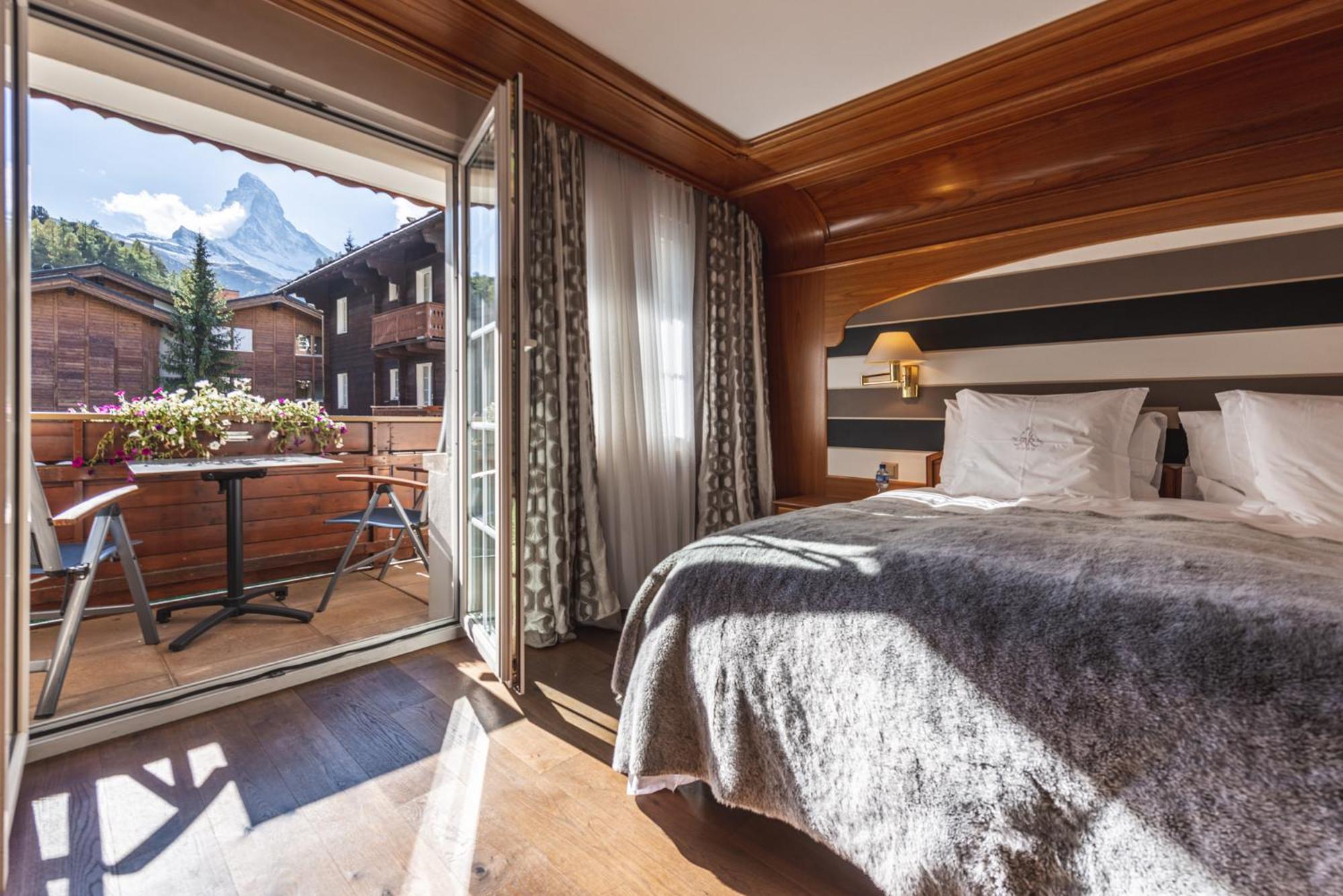 Executive Superior Doppelzimmer mit Blick auf das Matterhorn