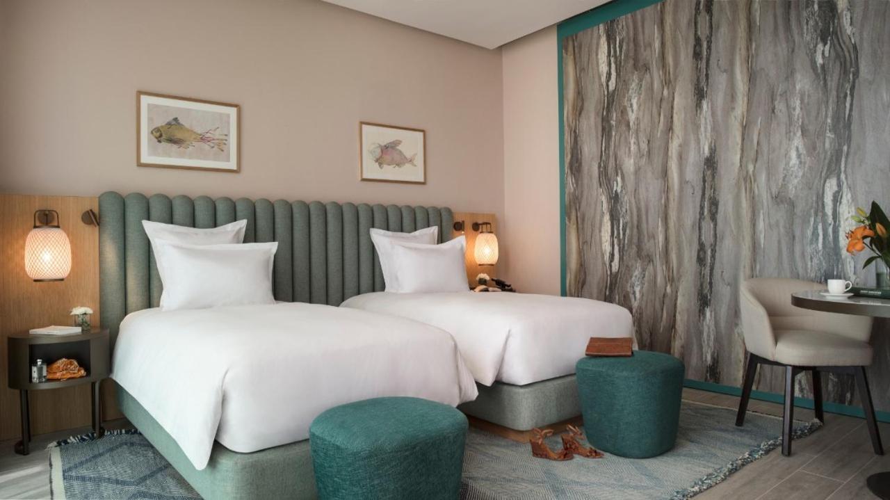 Zweibettzimmer mit Meerblick und Zugang zum Club
