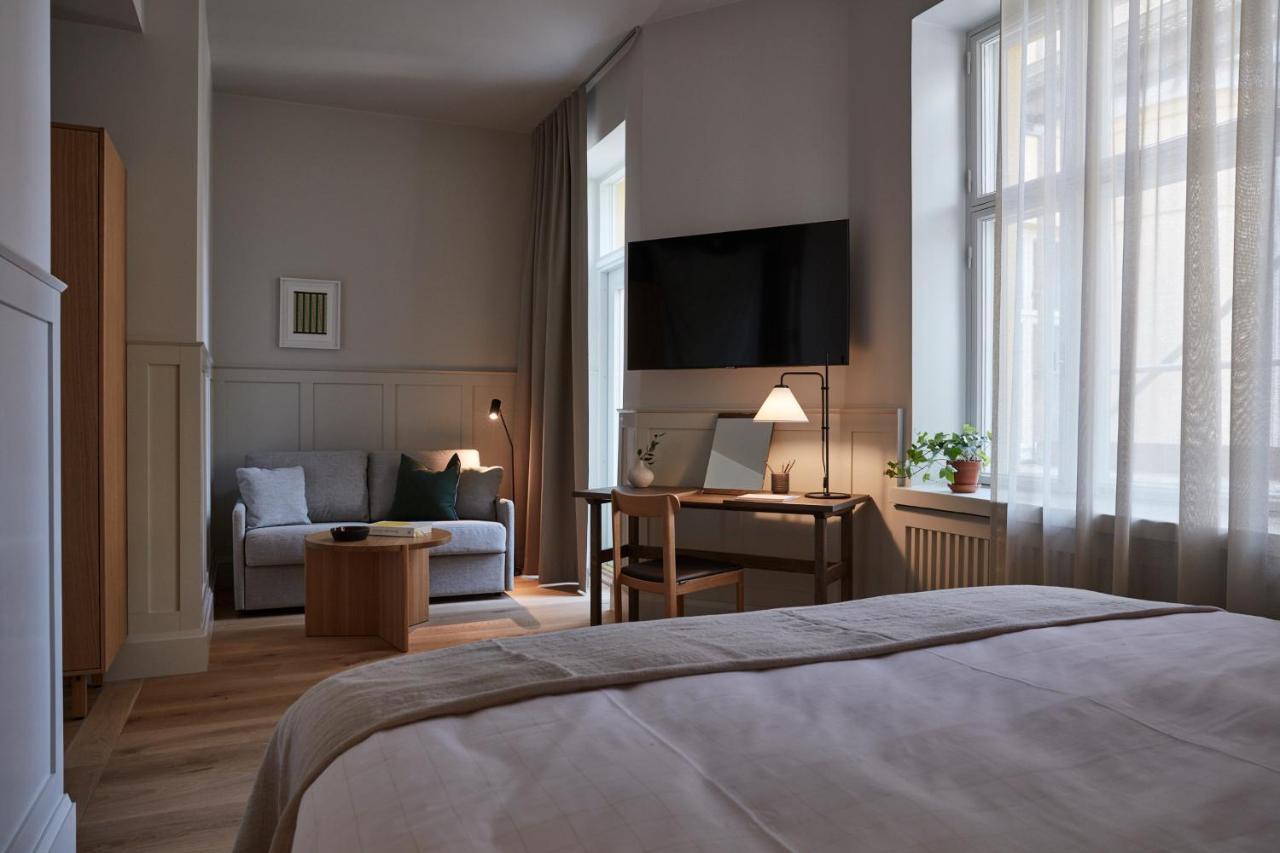 Suite mit Balkon und Zugang zur Sauna