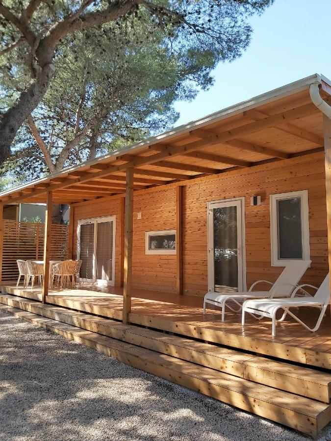 Familien-Mobilheim mit 2 Schlafzimmern und Terrasse