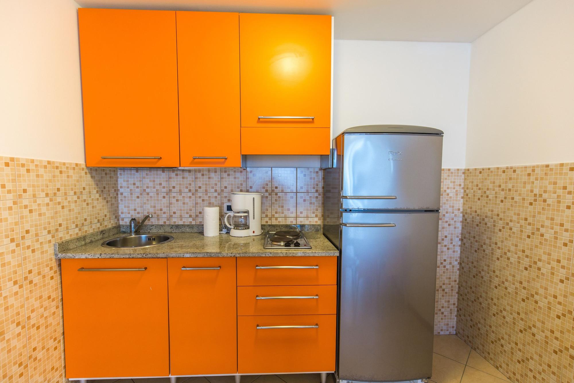 Apartment mit 1 Schlafzimmer, Balkon und Meerblick (5 Erwachsene)