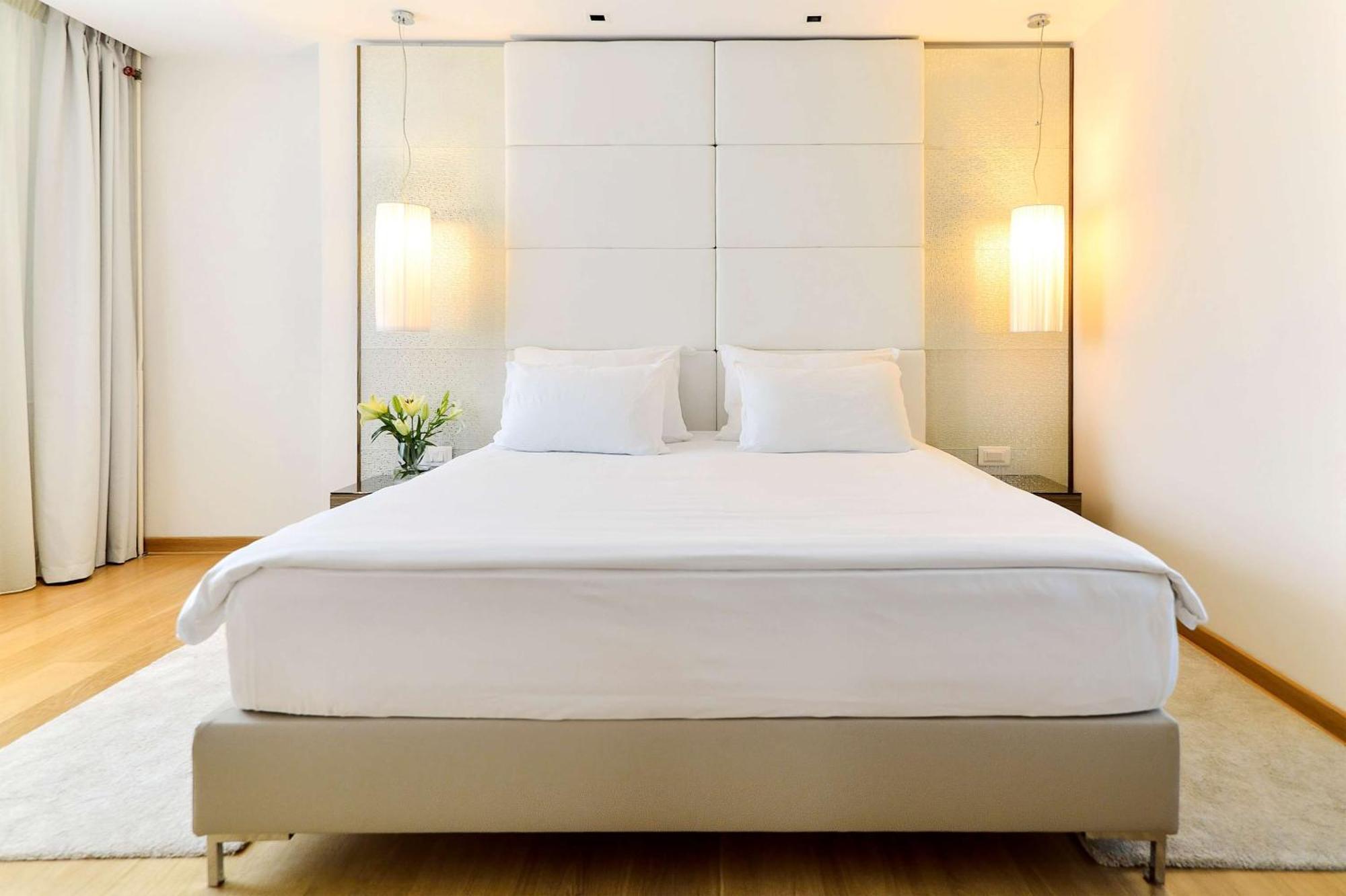 Präsidentensuite mit Terrasse und Stadtblick