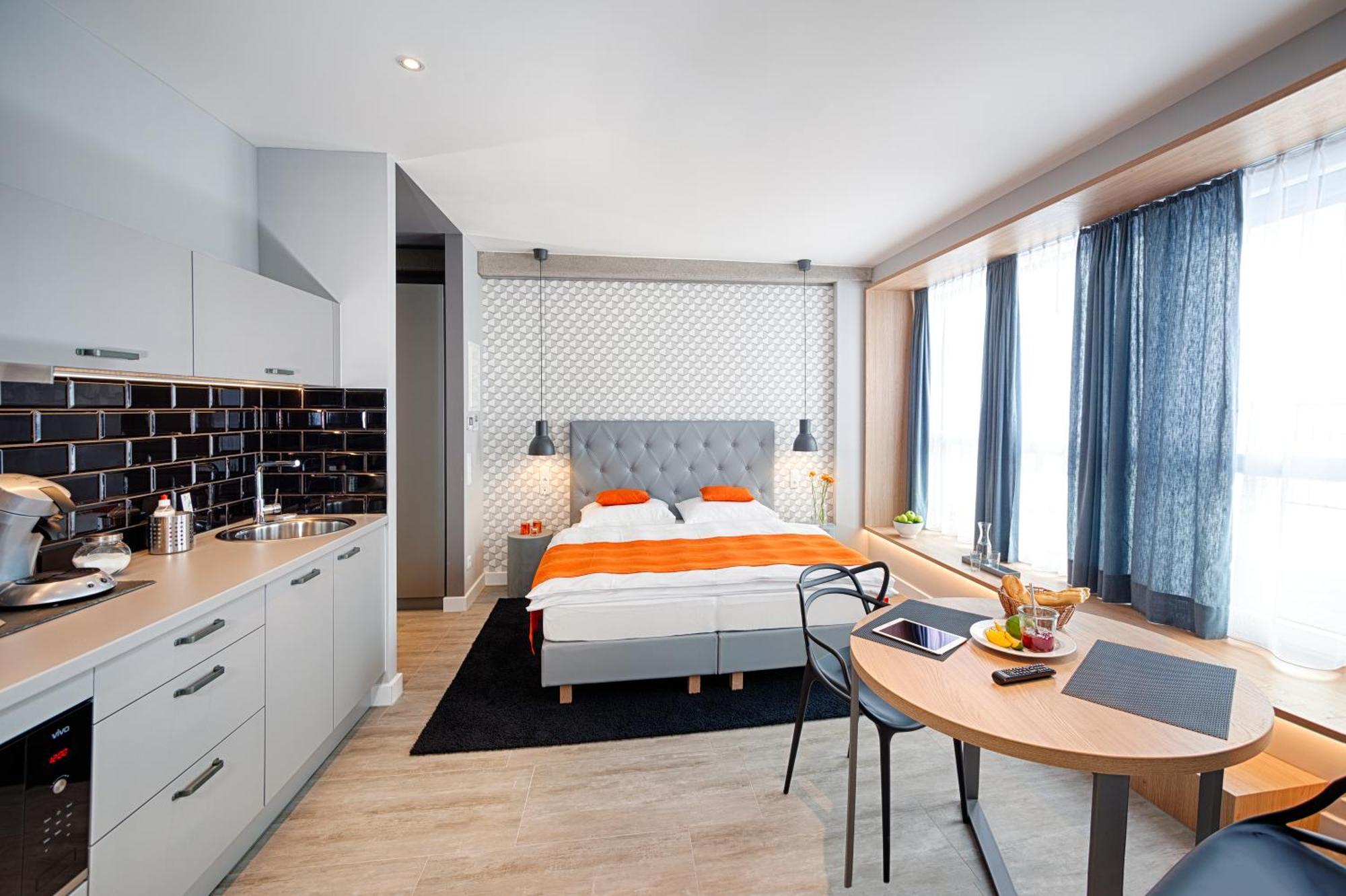 Apartment mit Terrasse und Küchenzeile (2 Erwachsene)