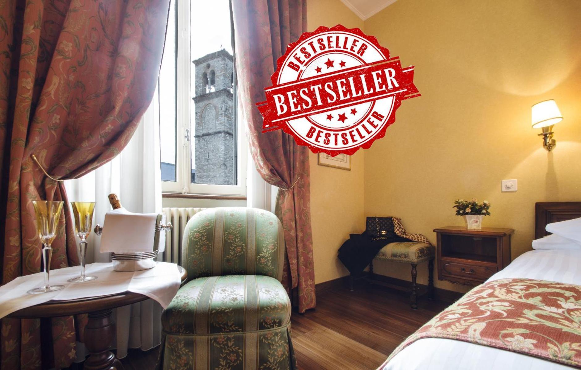 Classic Zweibettzimmer mit Aussicht auf eine Sehenswürdigkeit