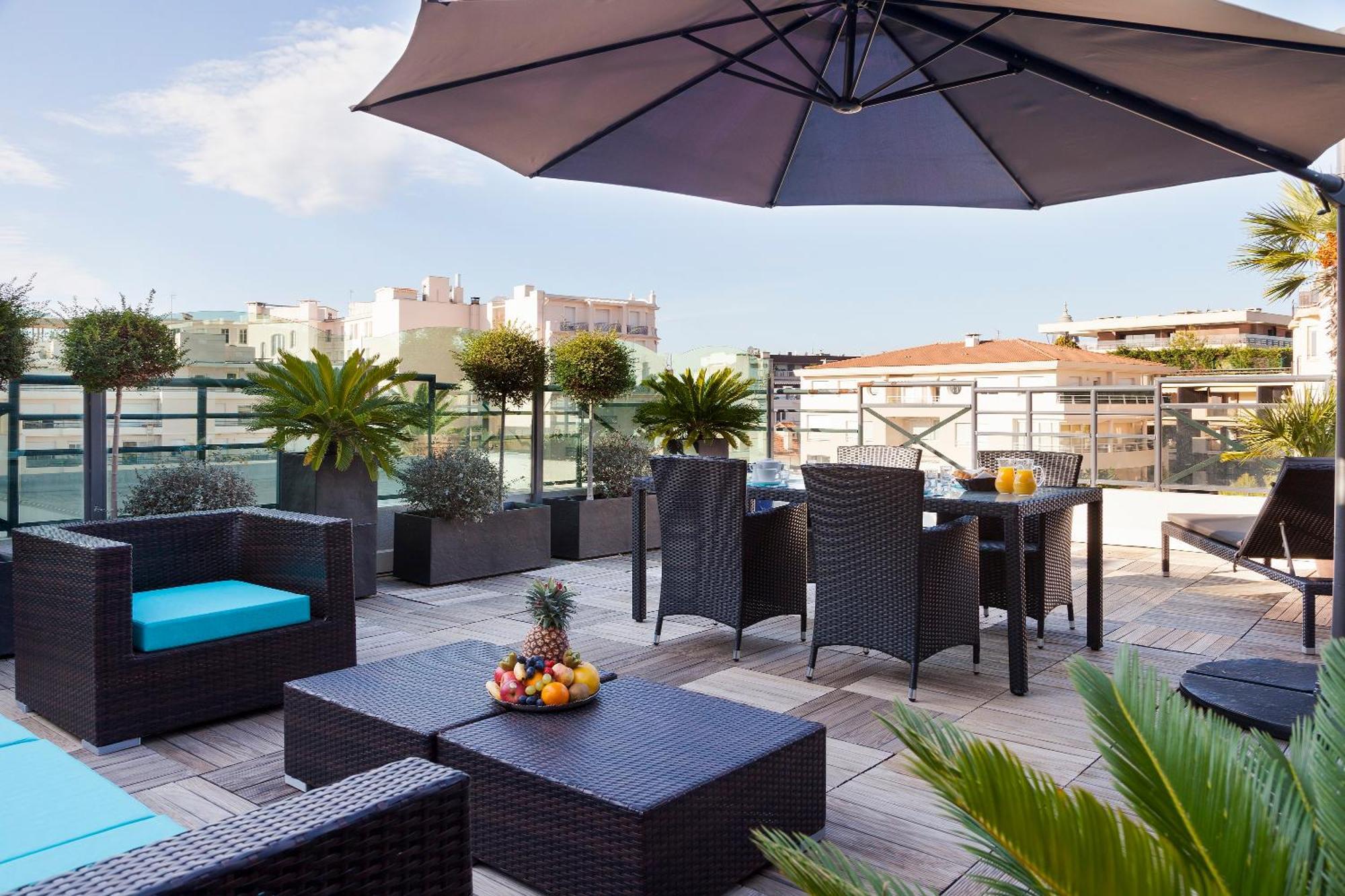 Penthouse-Suite mit Terrasse