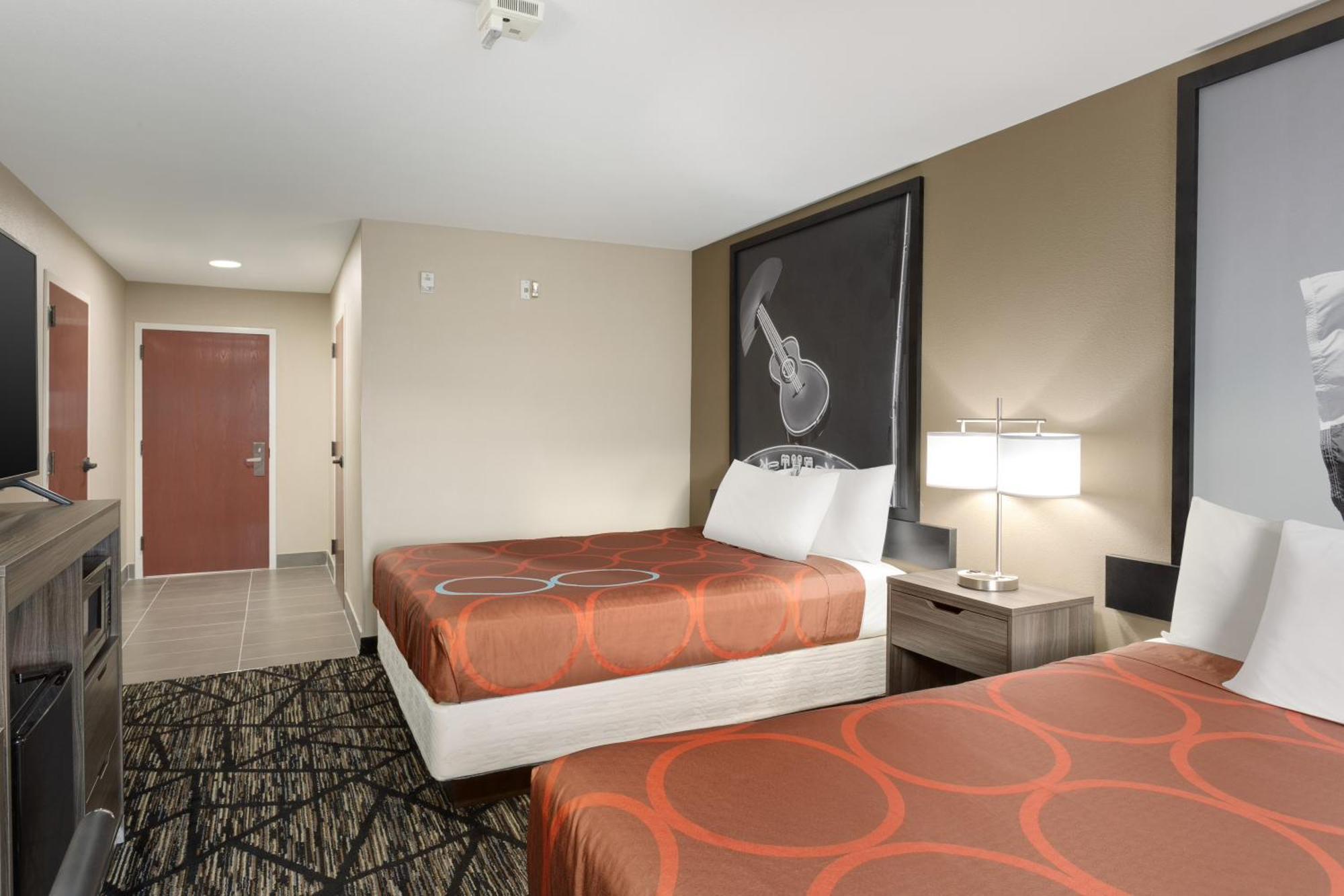2 Queen Beds Mobility or Hearing Impaired Accessible Room Non-Smoking