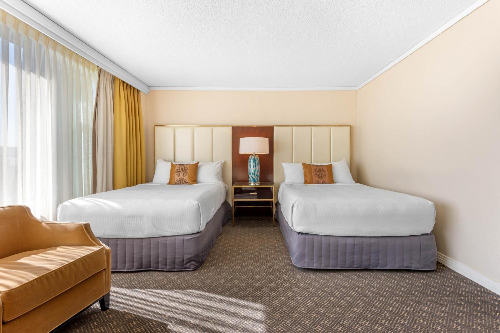 Deluxe Doppelzimmer mit 2 Doppelbetten