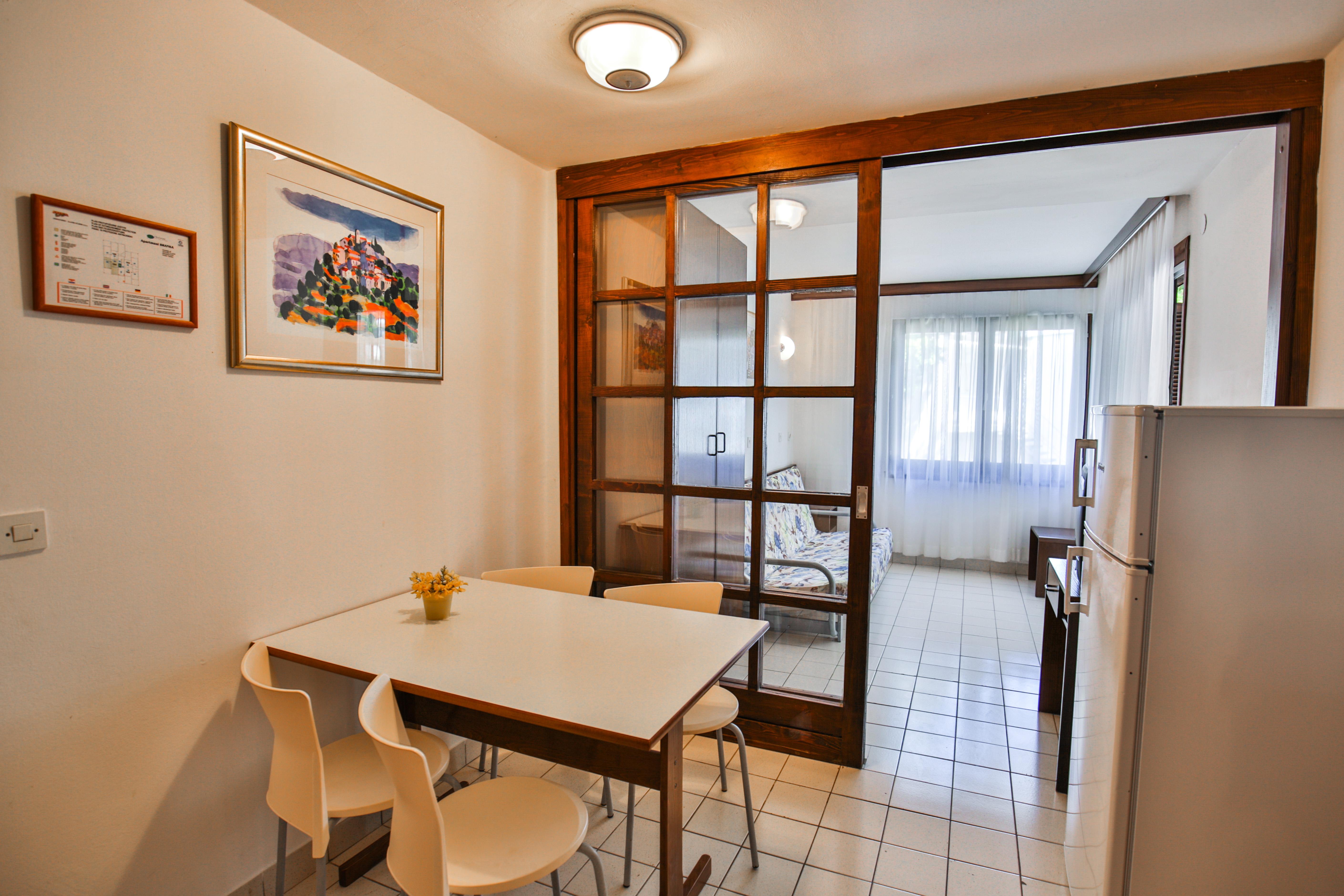 Apartment mit 1 Schlafzimmer und Parkblick (4 Erwachsene)
