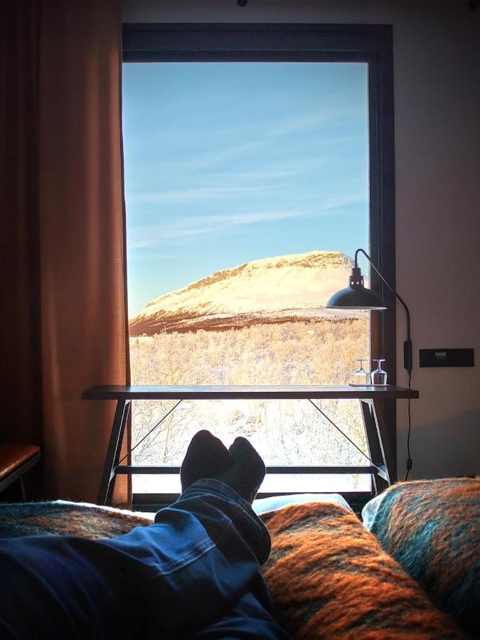 Doppel-/Zweibettzimmer mit Bergblick