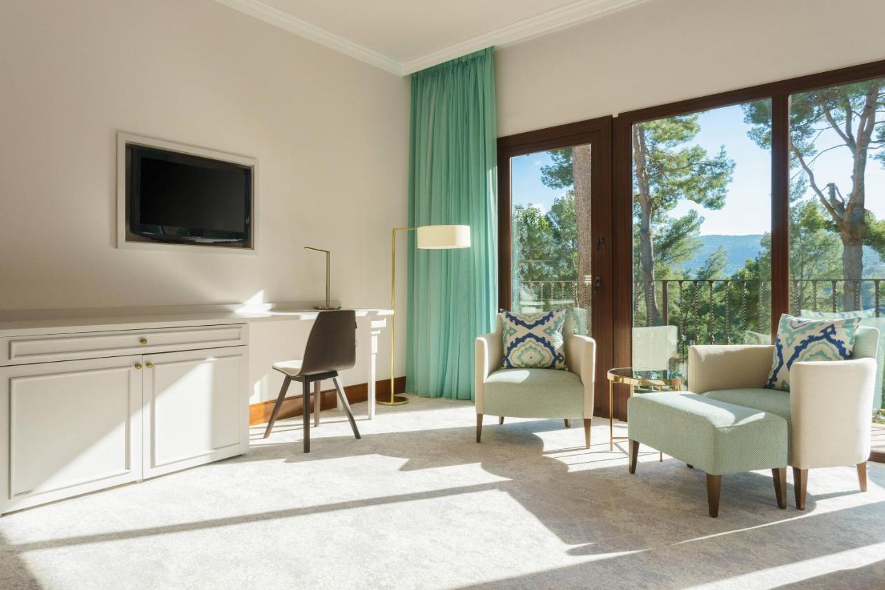 Classic Zimmer Terrace mit Queensize-Bett, Balkon und Gartenblick