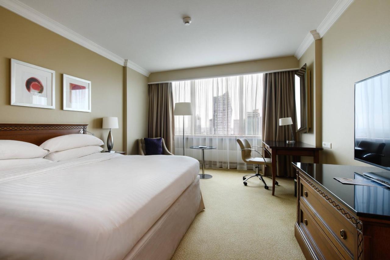 Deluxe Zimmer mit Kingsize-Bett und Stadtblick, obere Etage