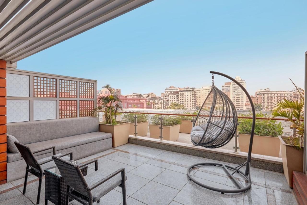 Deluxe Zimmer, 2 Doppelbetten, Terrasse