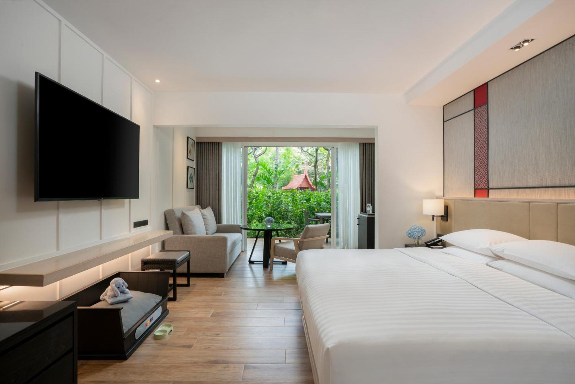 Deluxe Zimmer mit Kingsize-Bett – Haustier erlaubt