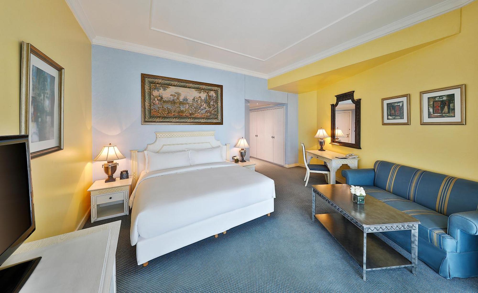 Deluxe Zimmer mit Kingsize-Bett