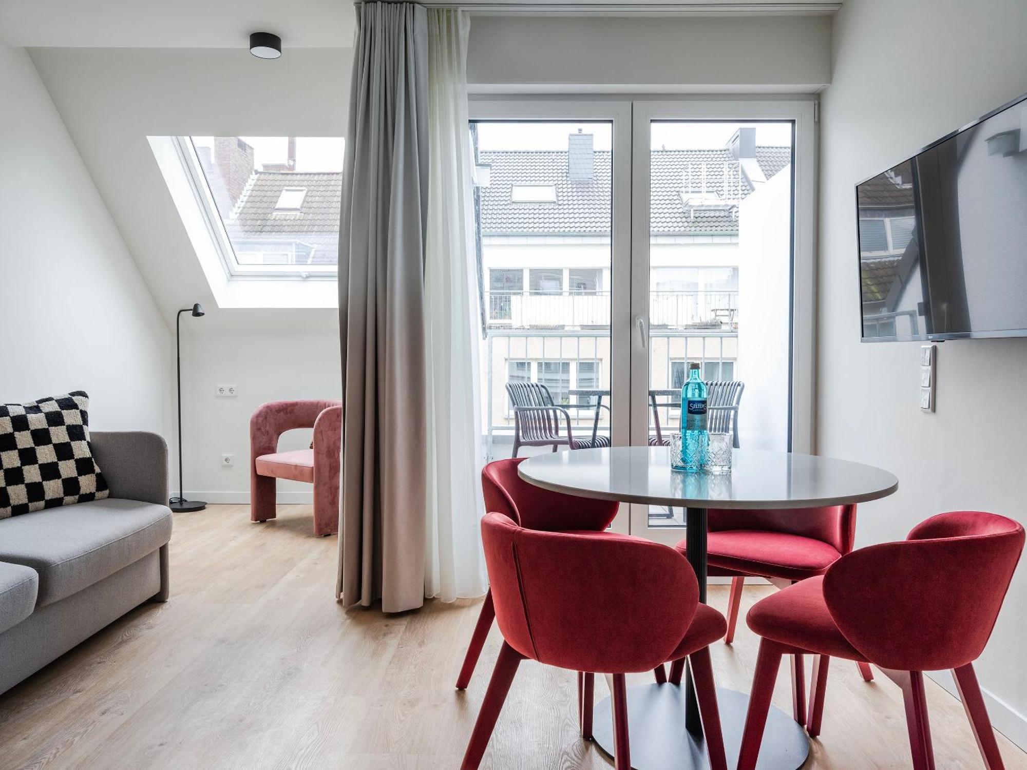 Apartment mit 1 Schlafzimmer mit Balkon und Schlafsofa