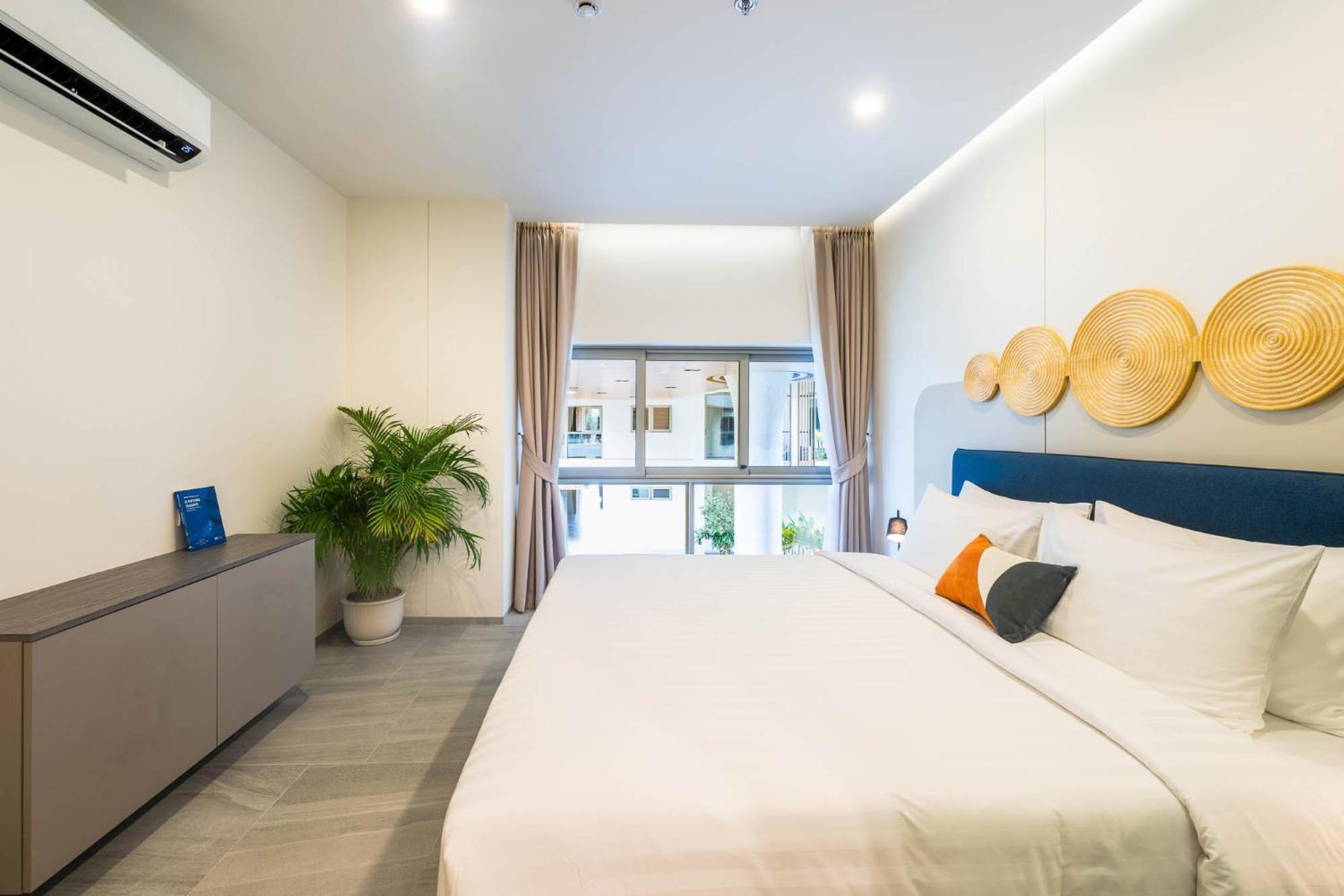 Apartment Vibe mit 1 Schlafzimmer + kostenloser Coworking-Bereich (Größe 37 m²)