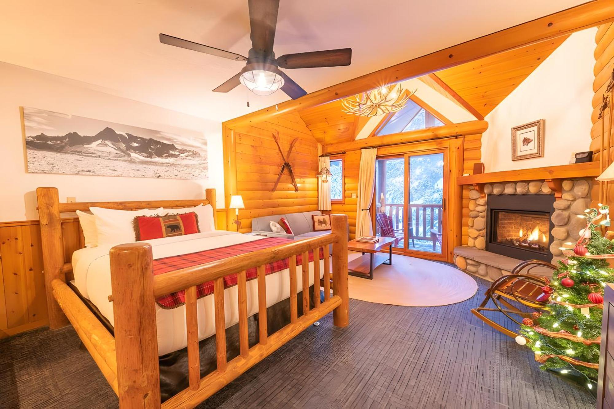 Jacuzzi Suite mit Schlafsofa (Lodge Building)