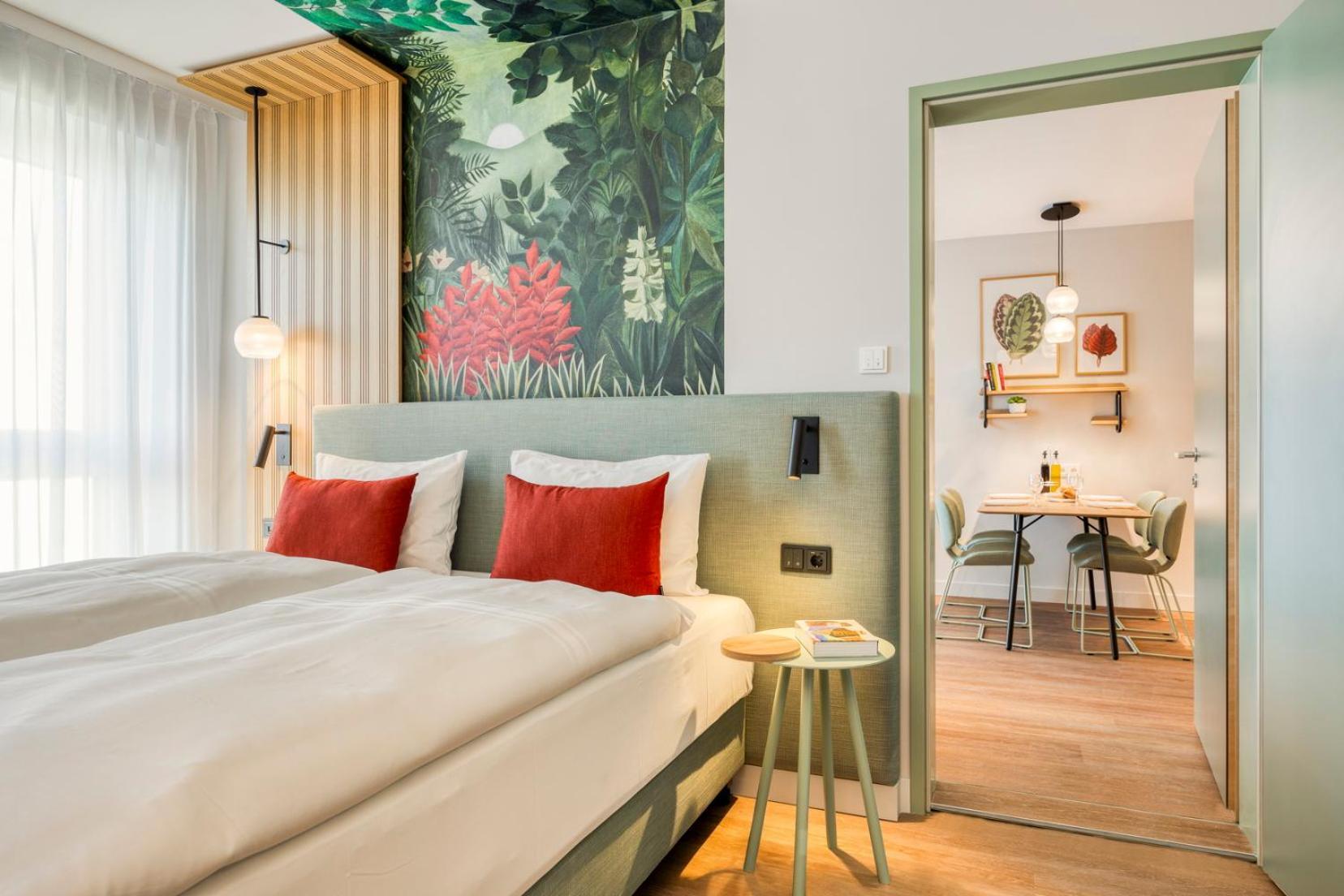 Ferienwohnung mit 1 Schlafzimmer und 1 Classic Zimmer mit Verbindungstür