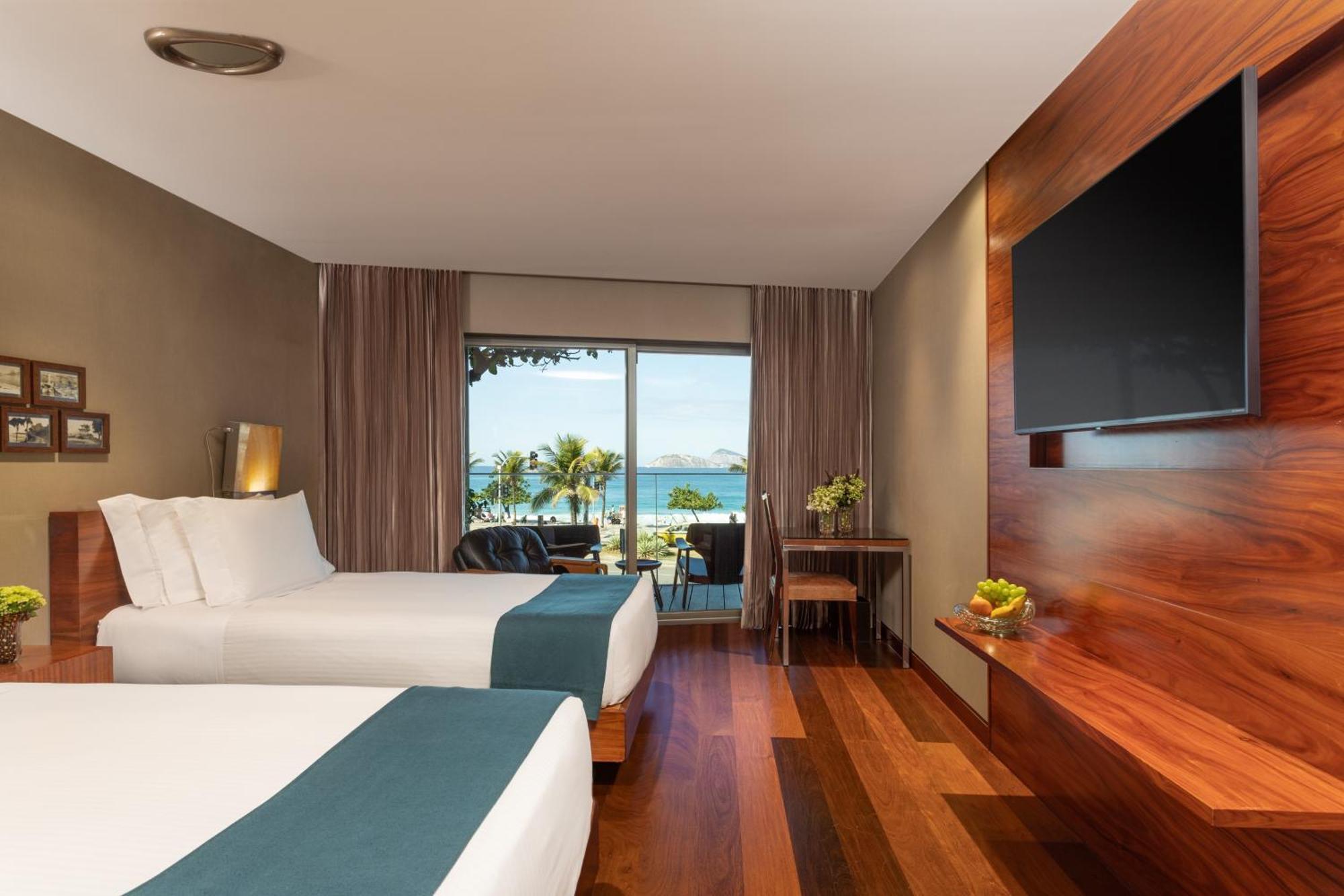 Deluxe Zweibettzimmer mit Meerblick