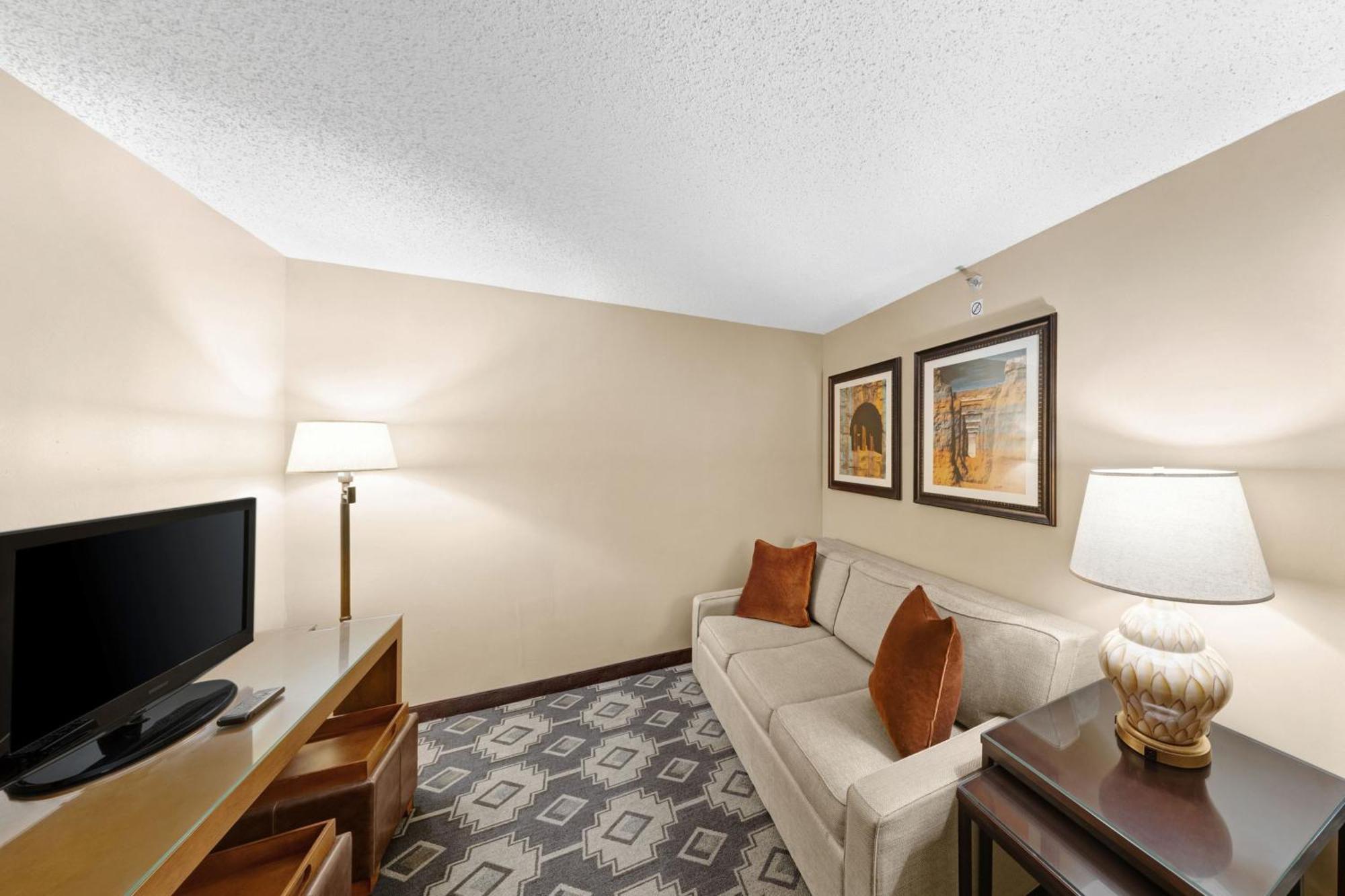 Executive Zimmer mit Kingsize-Bett und Schlafsofa