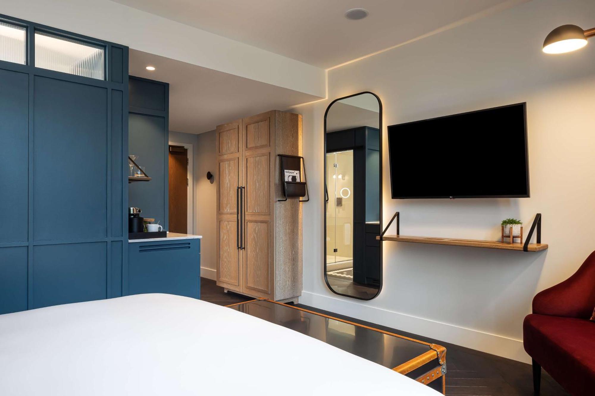 Gantry Zimmer mit Kingsize-Bett