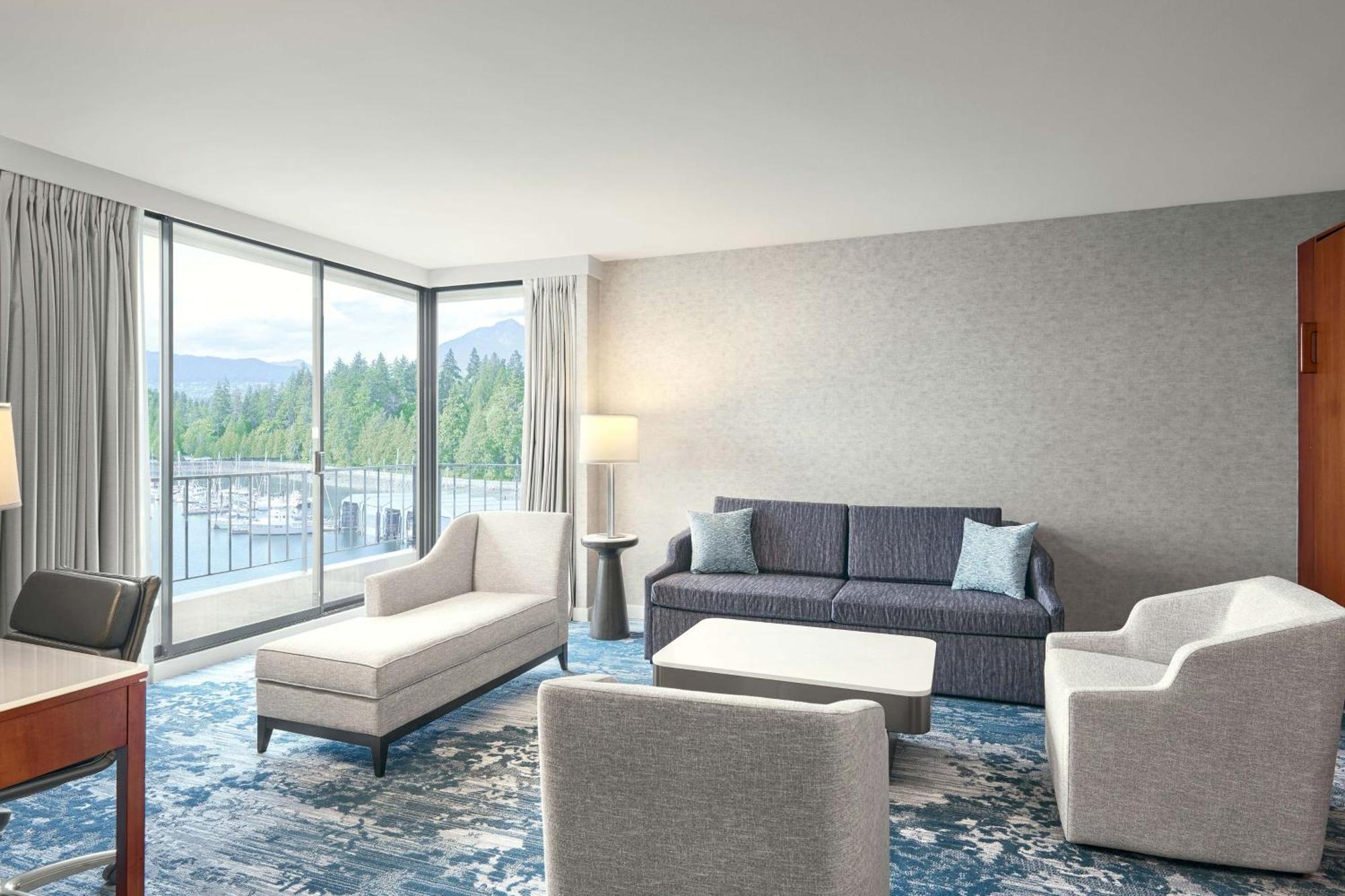 Suite Tower mit 1 Schlafzimmer, Hafen- und Bergblick