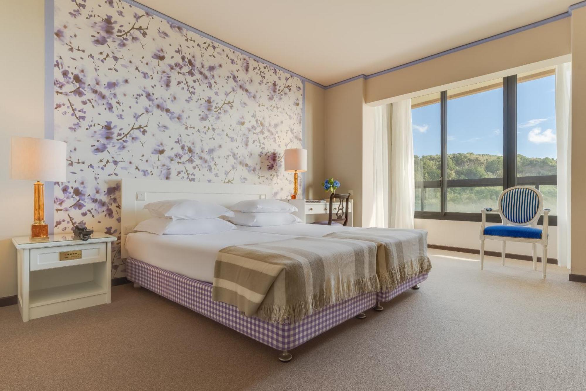 Doppelzimmer mit Gartenblick
