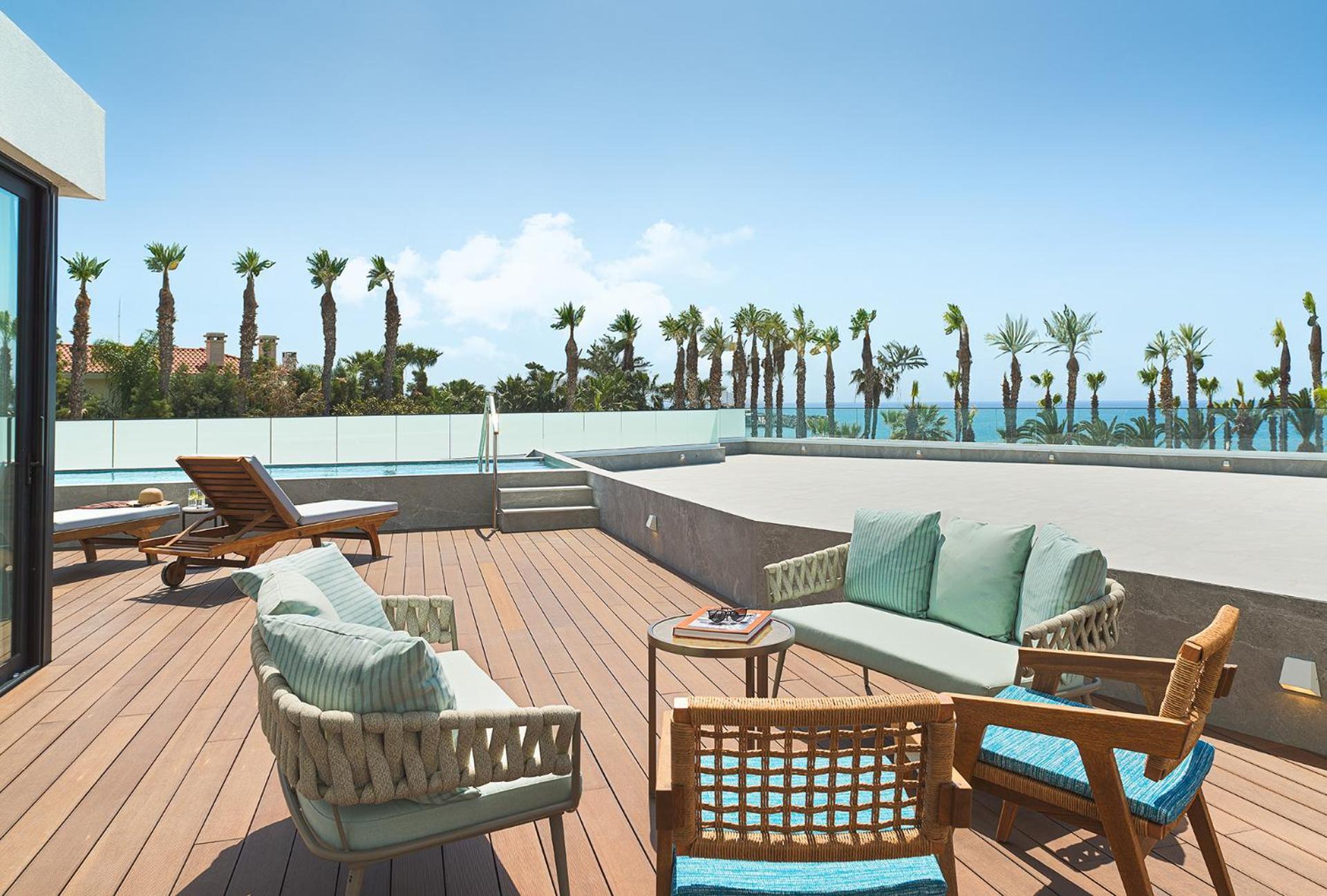 Swim-up Junior Suite mit Meerblick