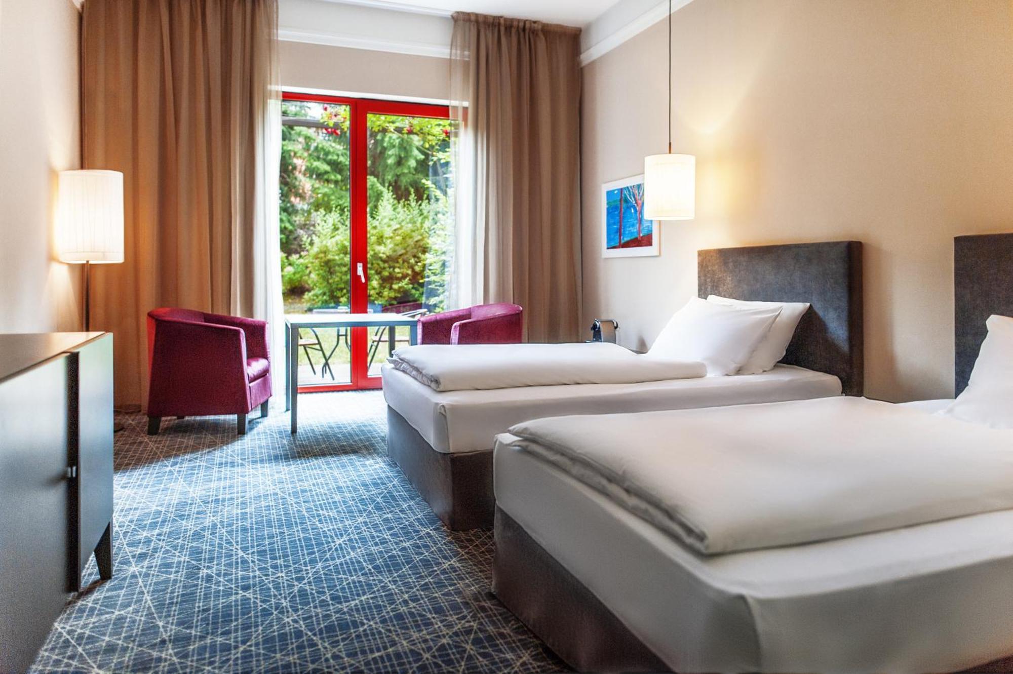 Superior-Zimmer mit Gartenterrasse und Zusatzbett
