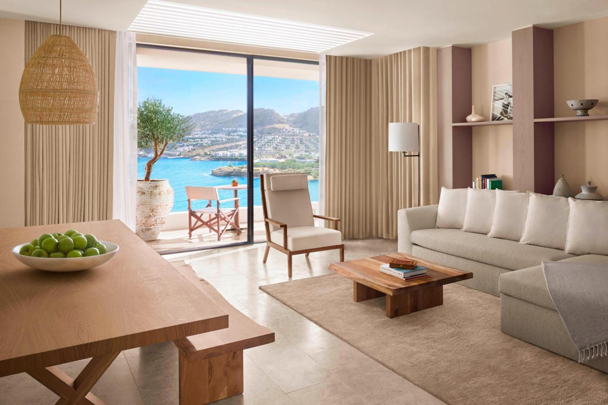 Loft-Suite mit 1 Schlafzimmer und Meerblick