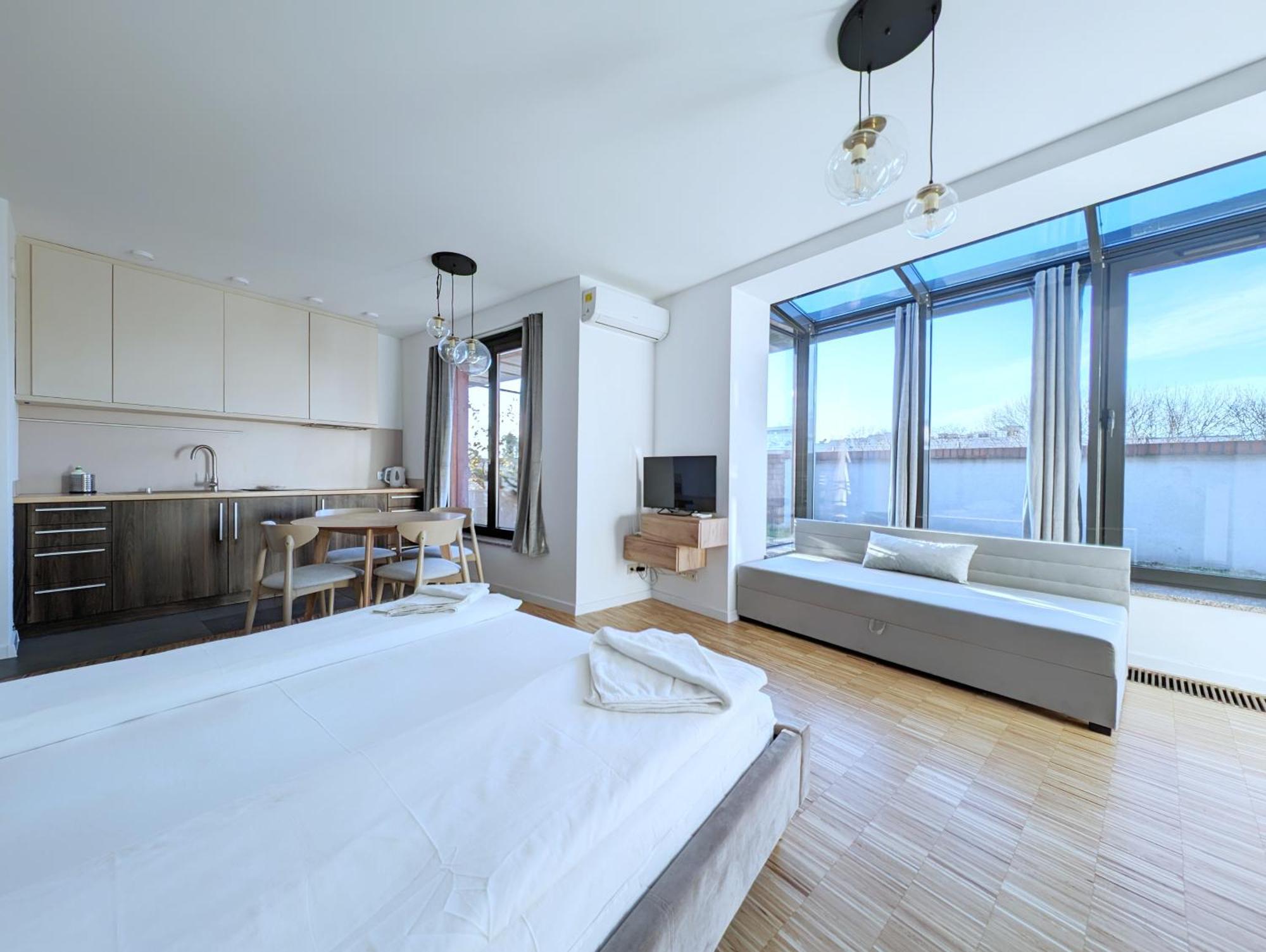 Familiensuite mit Terrasse und Klimaanlage
