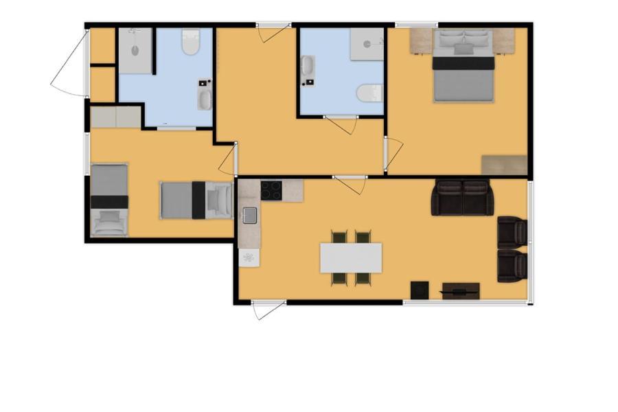 Bungalow mit 2 Schlafzimmern