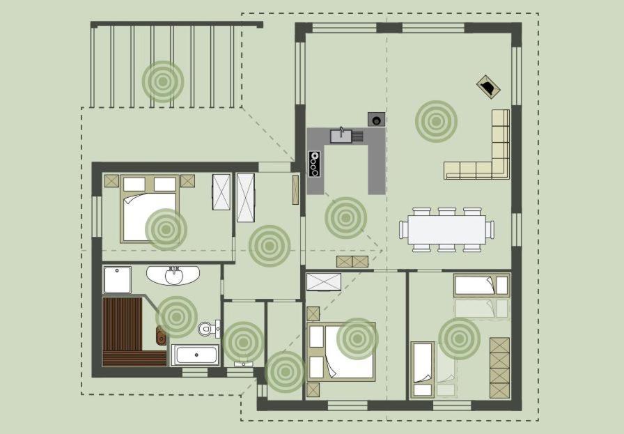 Ferienhaus mit 3 Schlafzimmern