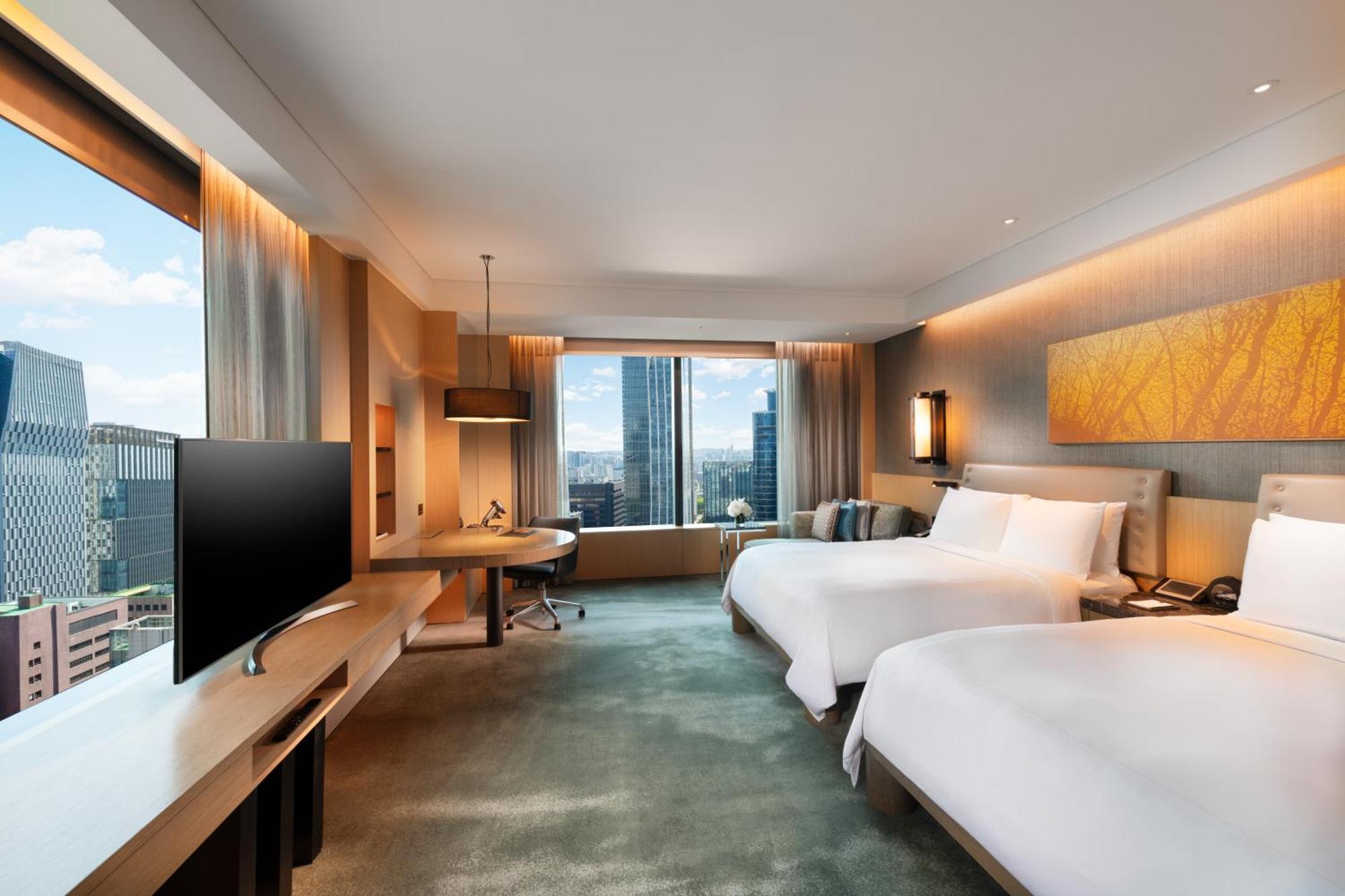 Premium Eckzimmer mit 2 Queensize-Betten