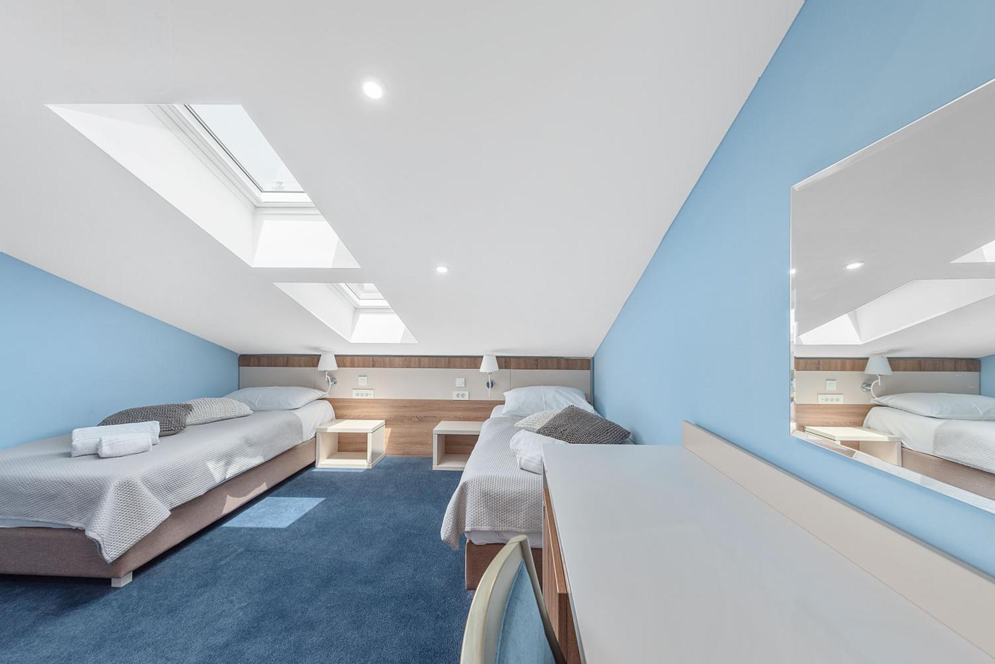 Suite mit 2 Schlafzimmern - Dachgeschoss
