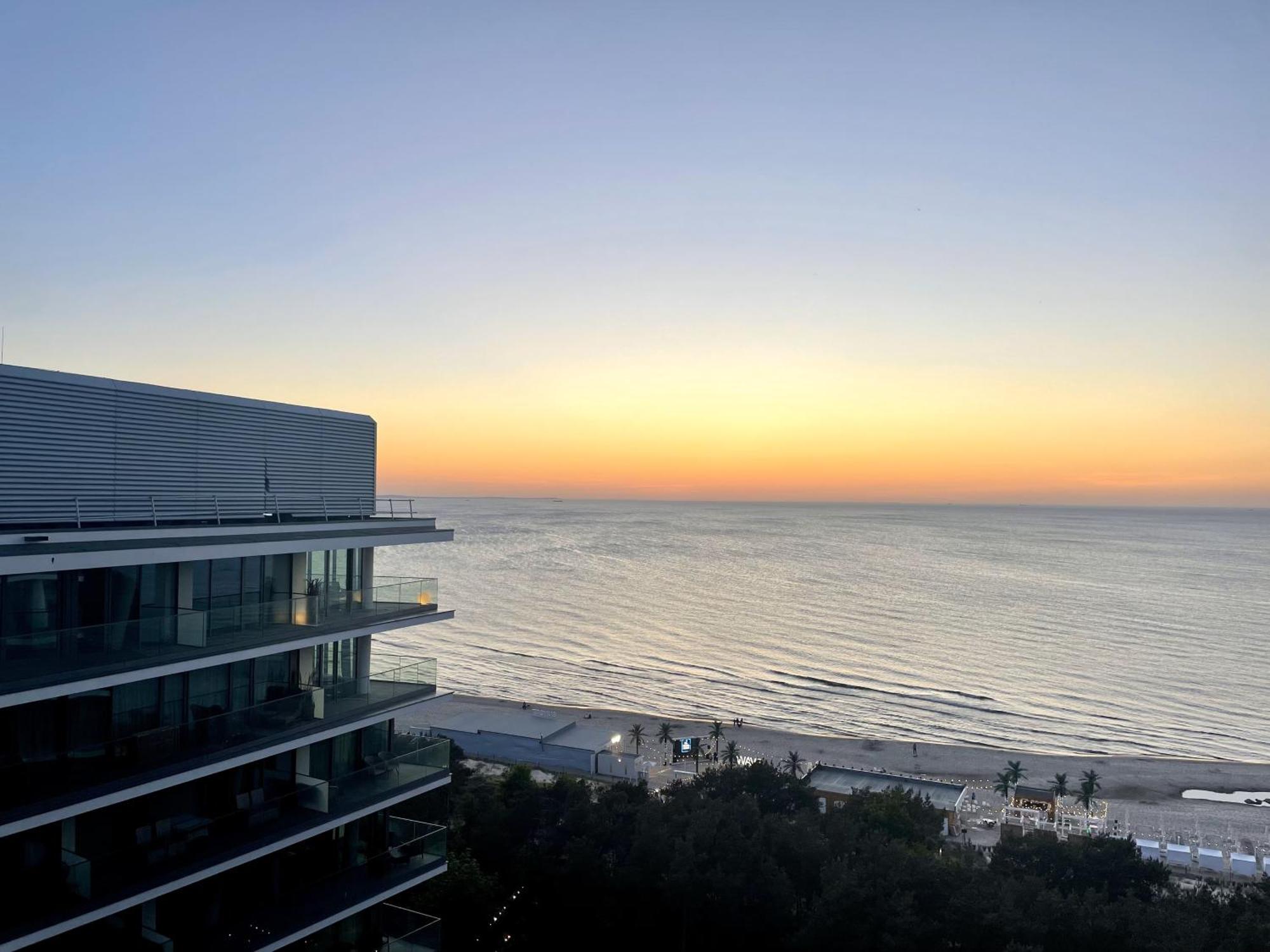 Apartment mit 2 Schlafzimmern, einer Terrasse und seitlichem Meerblick