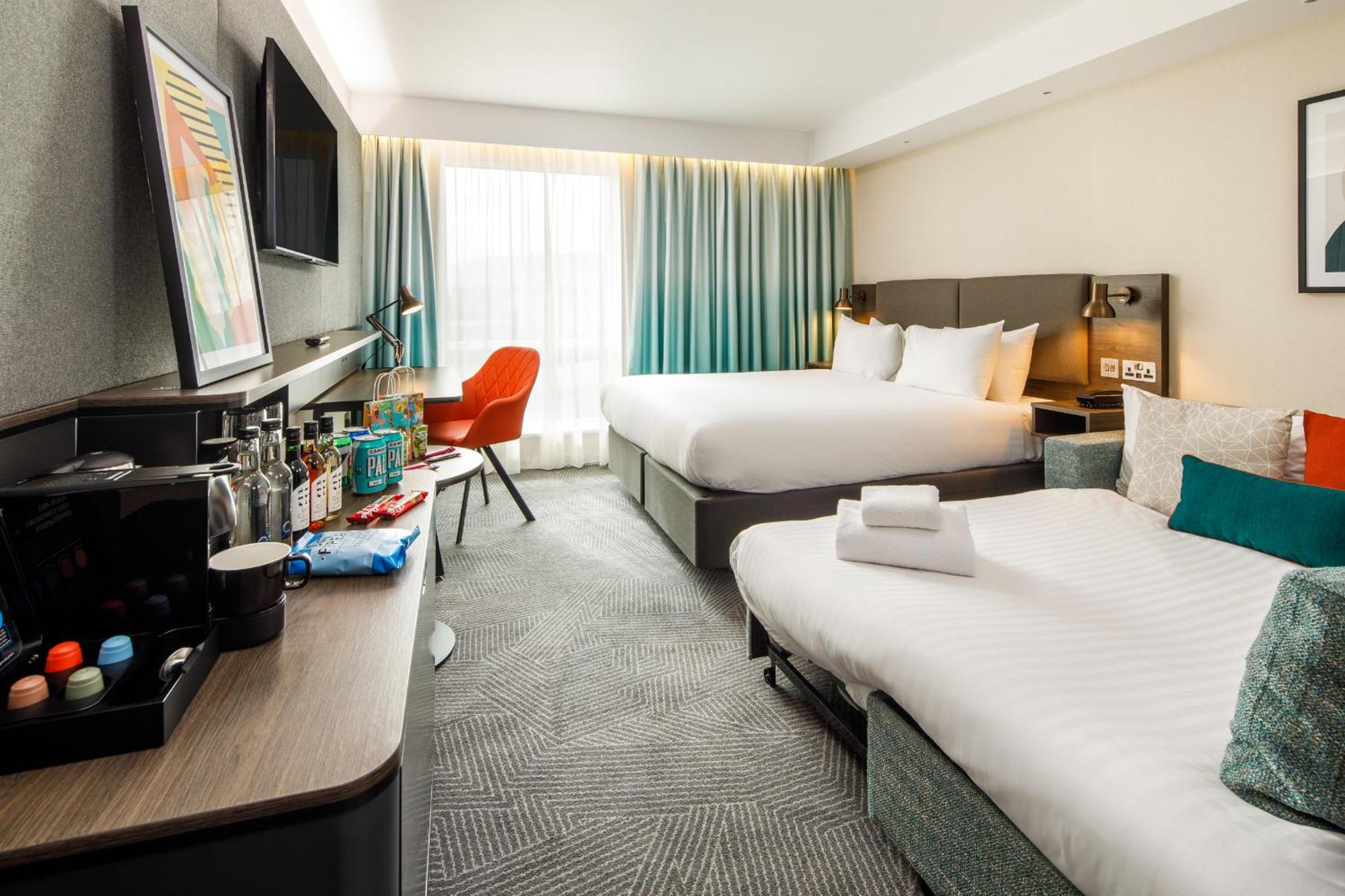Premium Zimmer mit Queensize-Bett und Schlafsofa