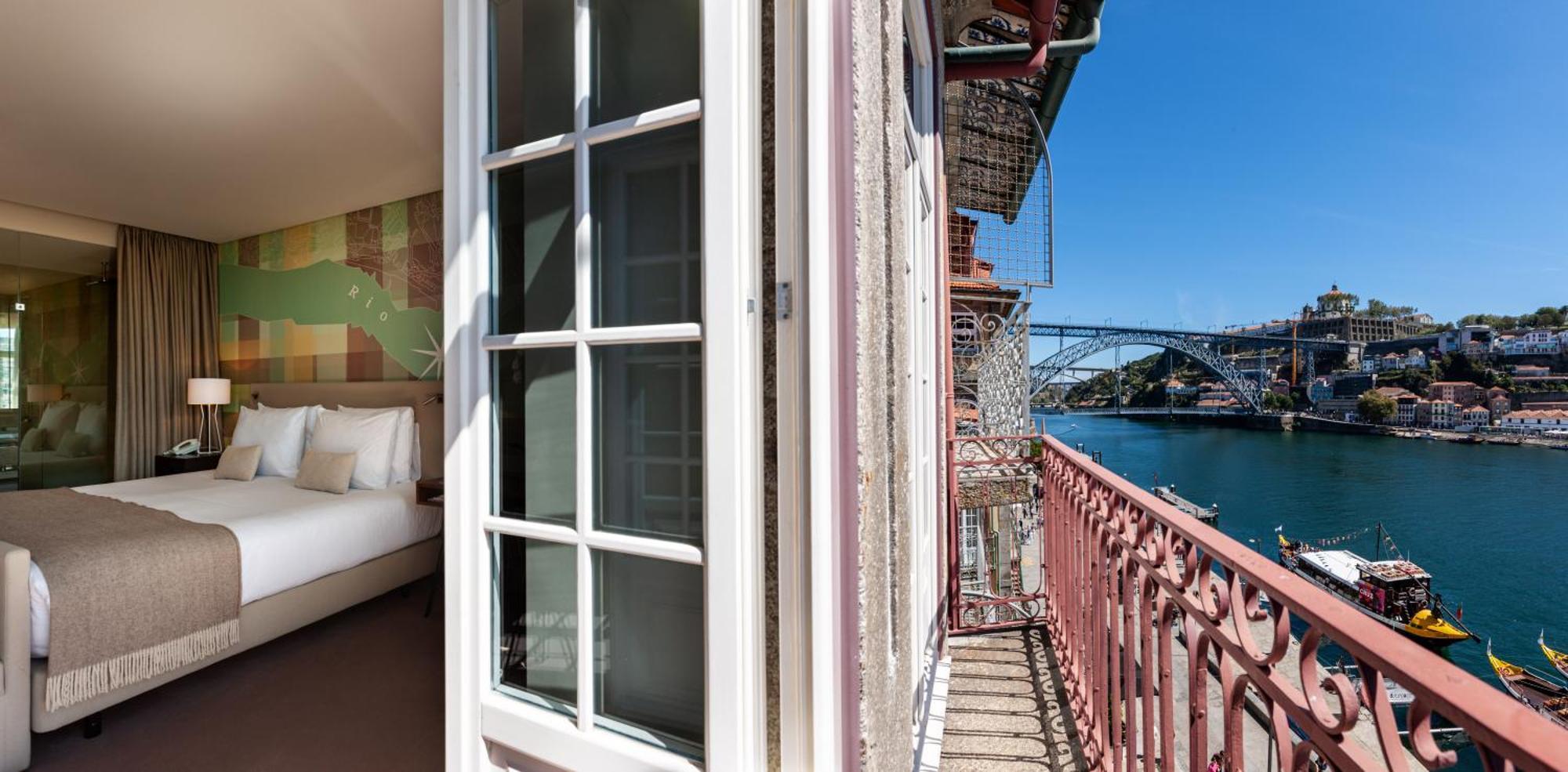 Vintage Grand Doppel- oder Zweibettzimmer mit Balkon
