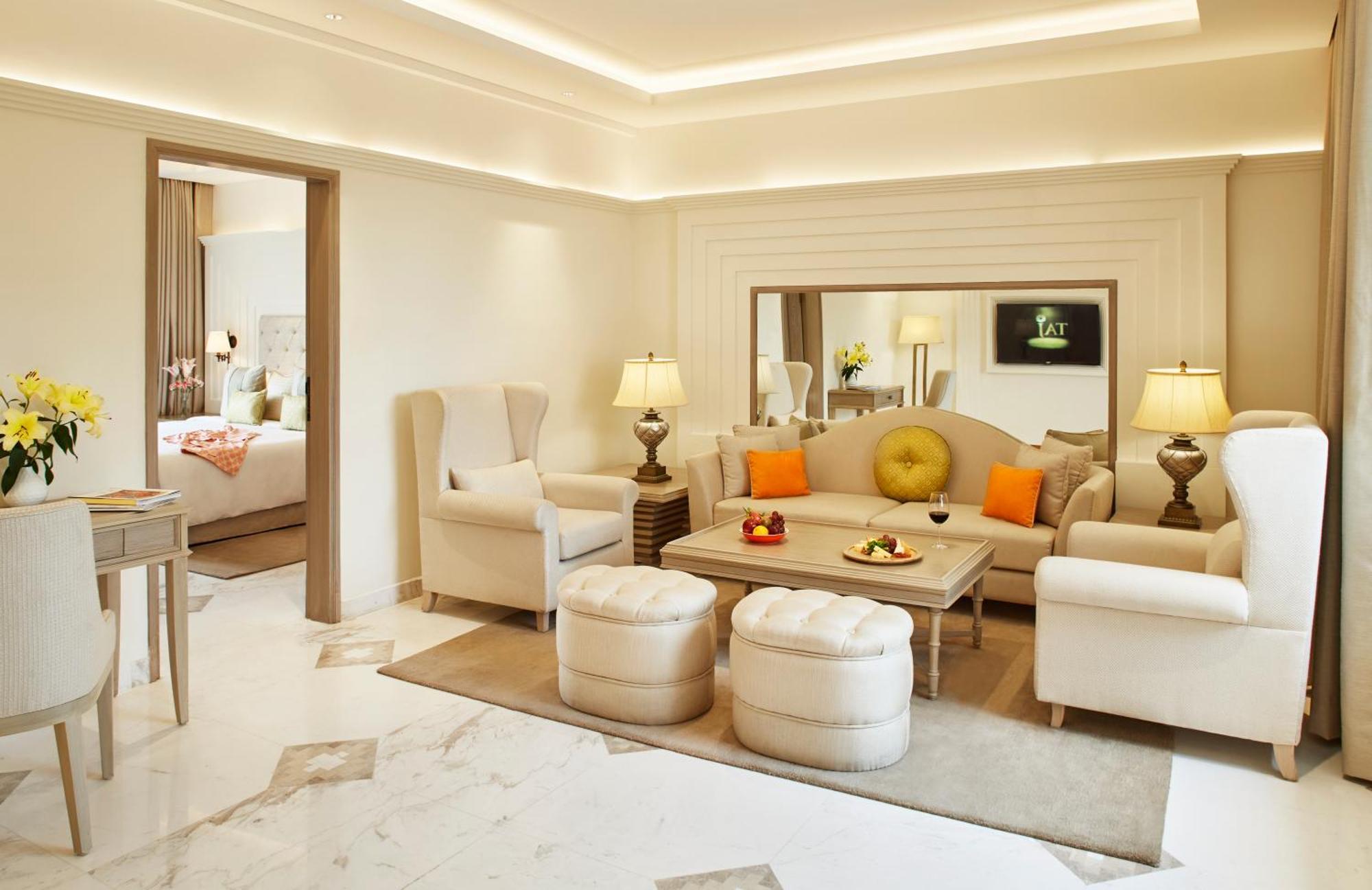 Deluxe Suite mit 1 Schlafzimmer und Stadtblick
