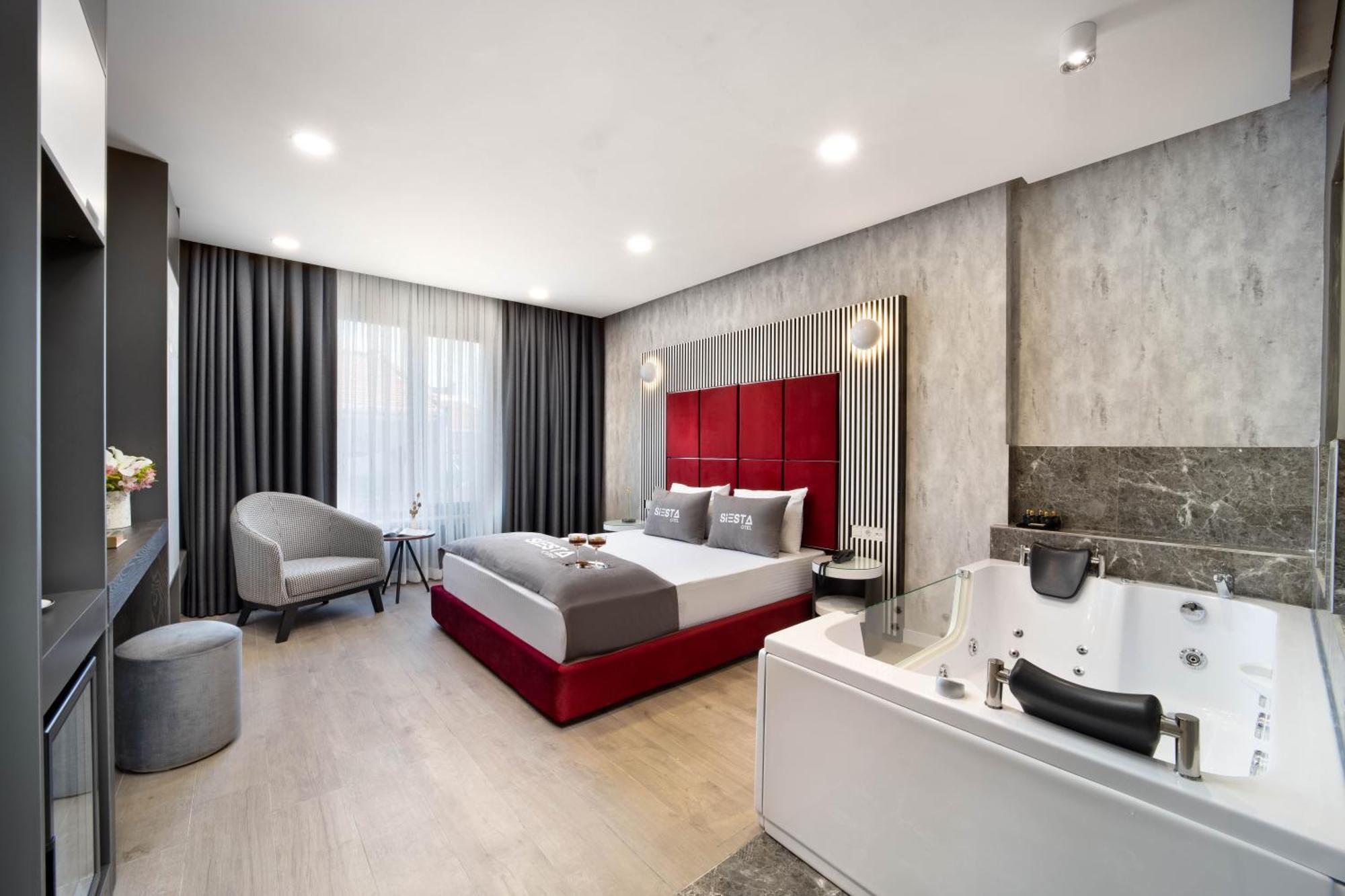Deluxe Doppelzimmer mit Badewanne