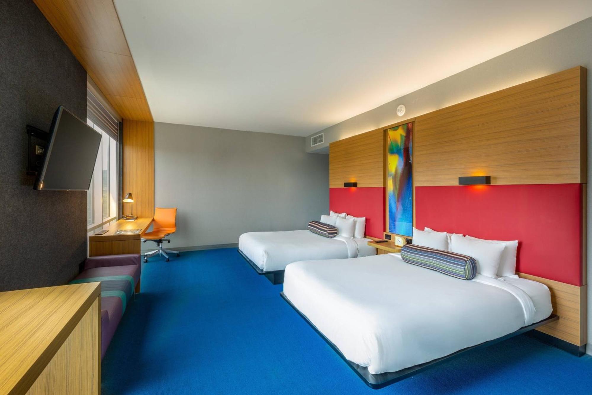 Zimmer mit 2 Doppelbetten