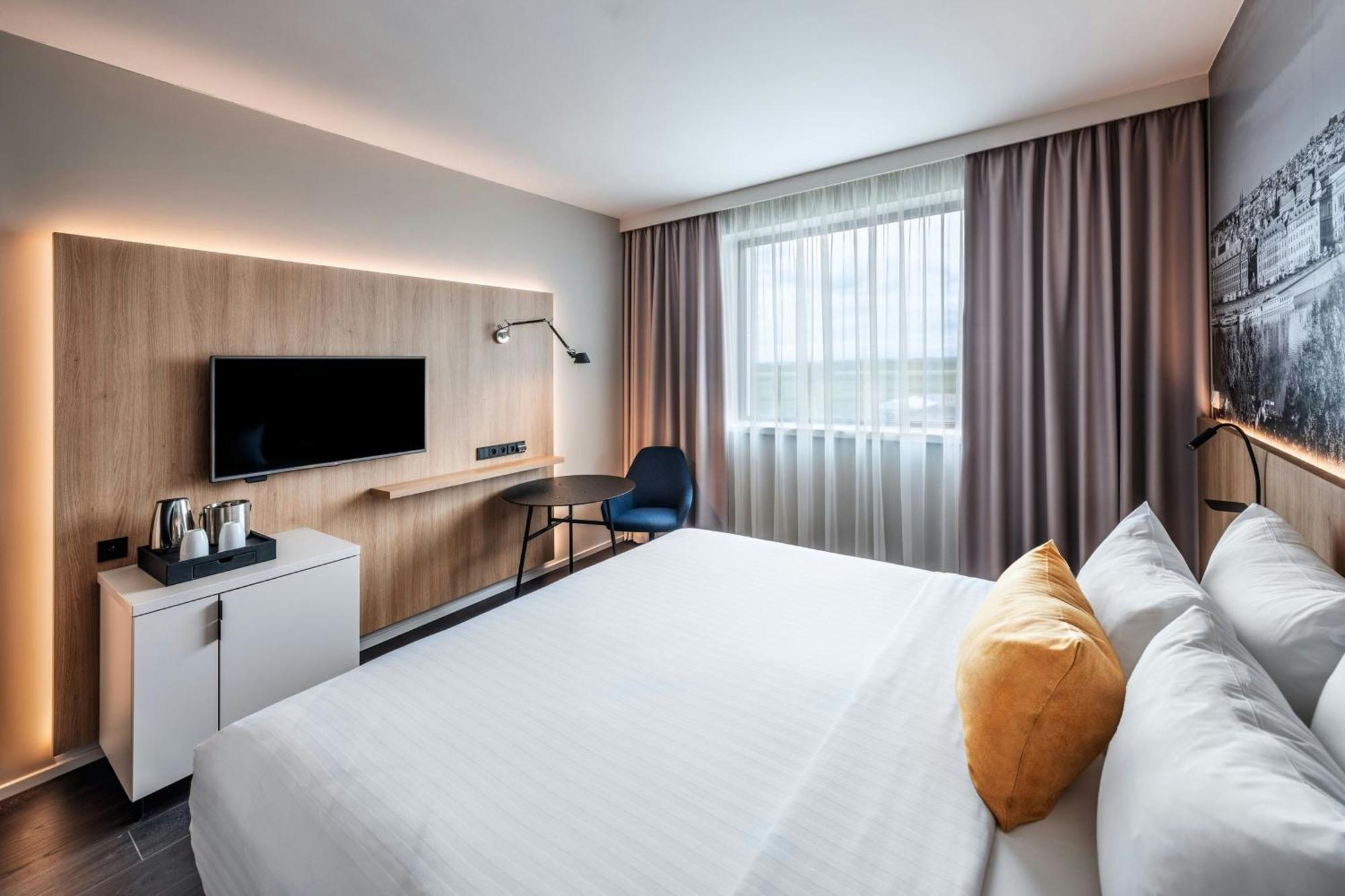 Zimmer mit 1 Kingsize-Bett