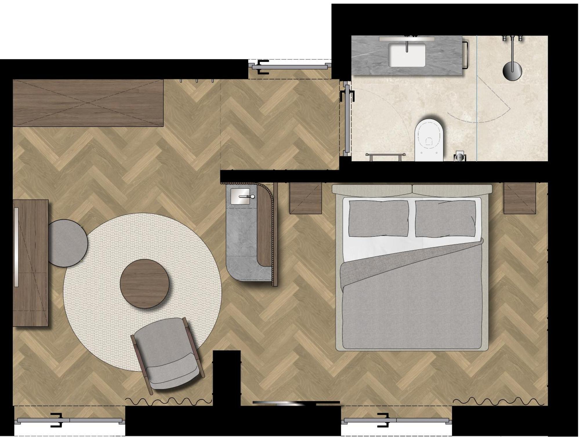 Junior Suite mit Balkon