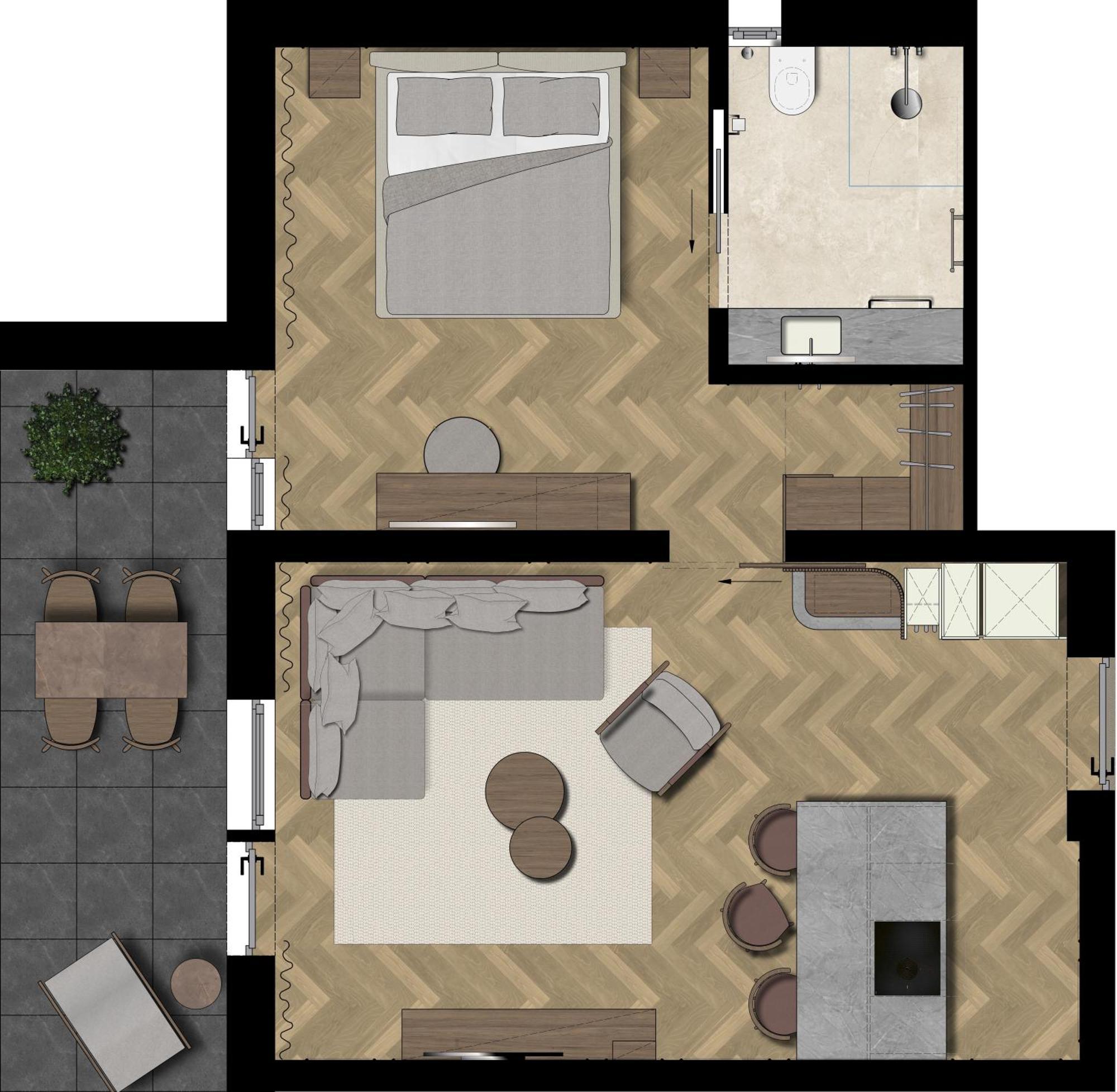 Deluxe Apartment