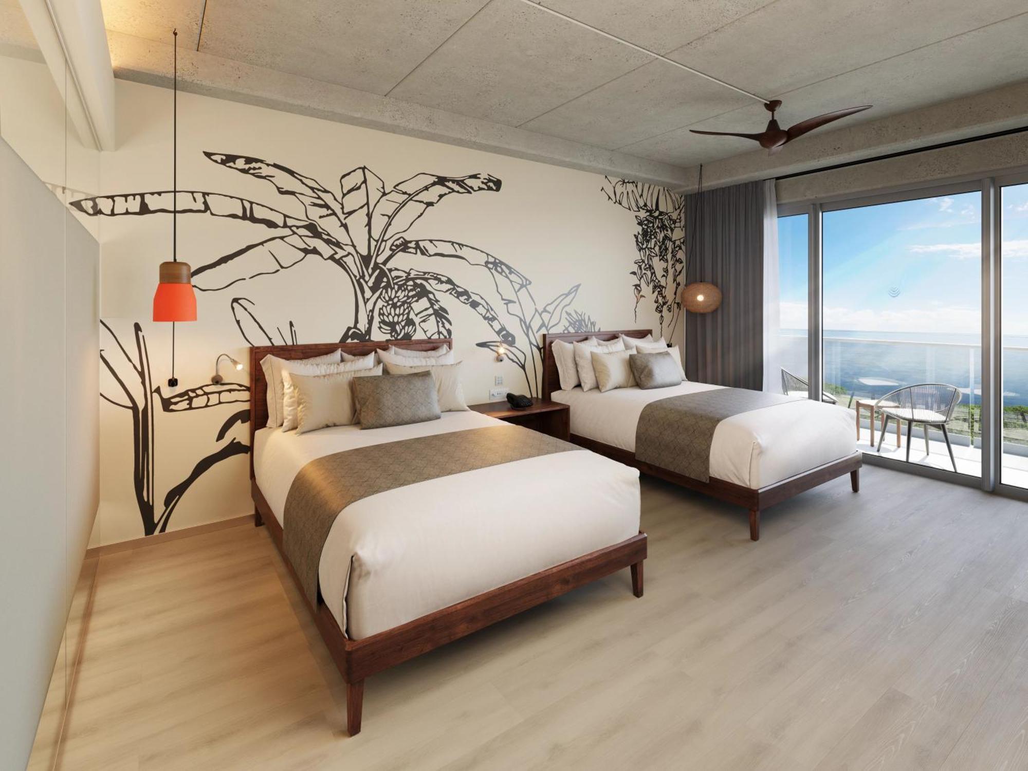 Vantage Club Junior Suite mit Blick auf die Bucht (Doppelzimmer)