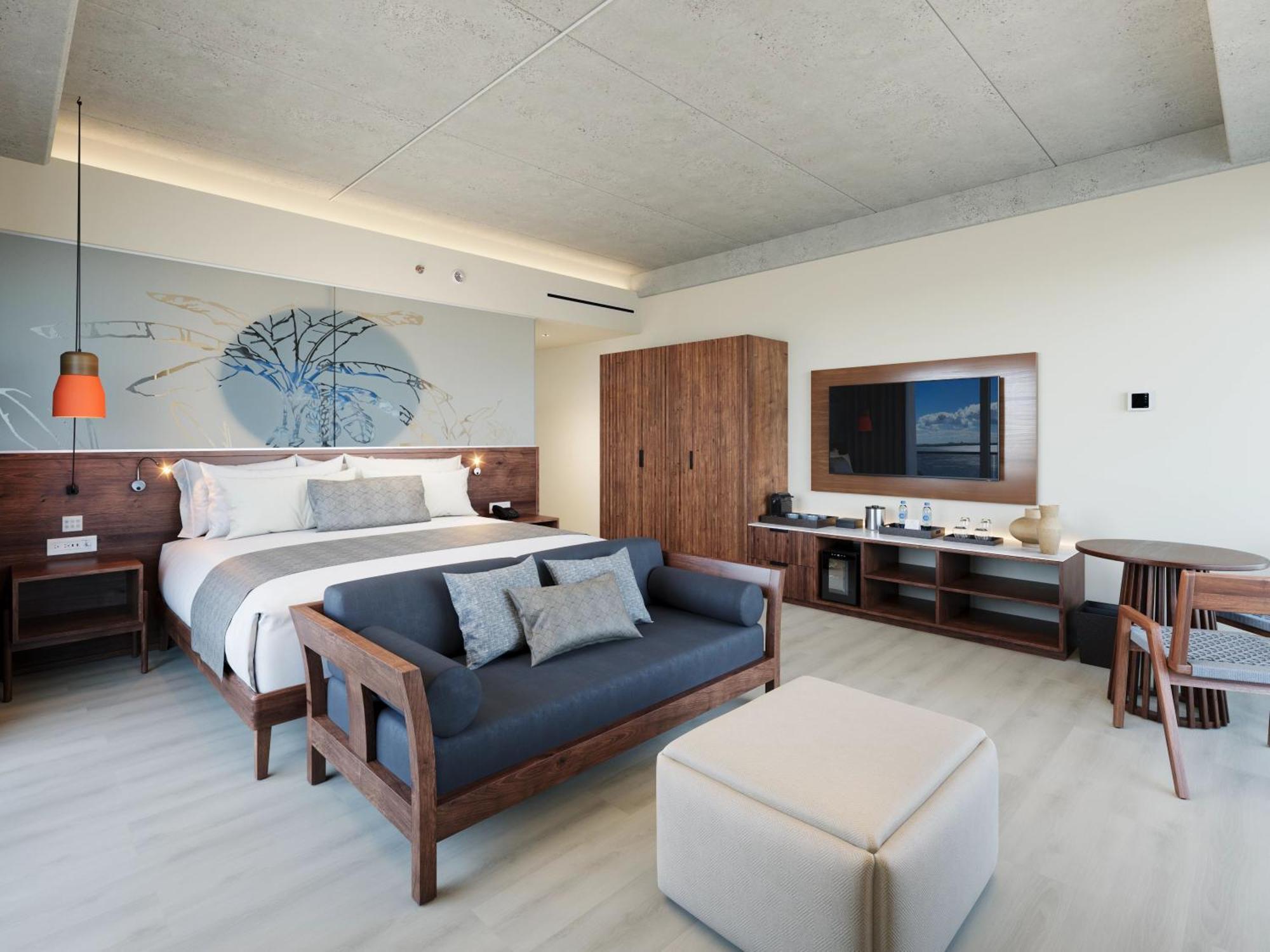 Vantage Club Ecksuite mit Golf- und Meerblick